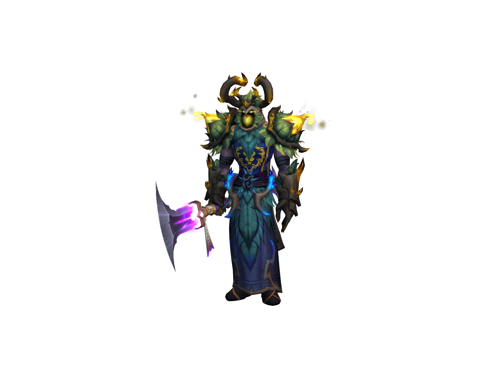 Thengel 3D character render
