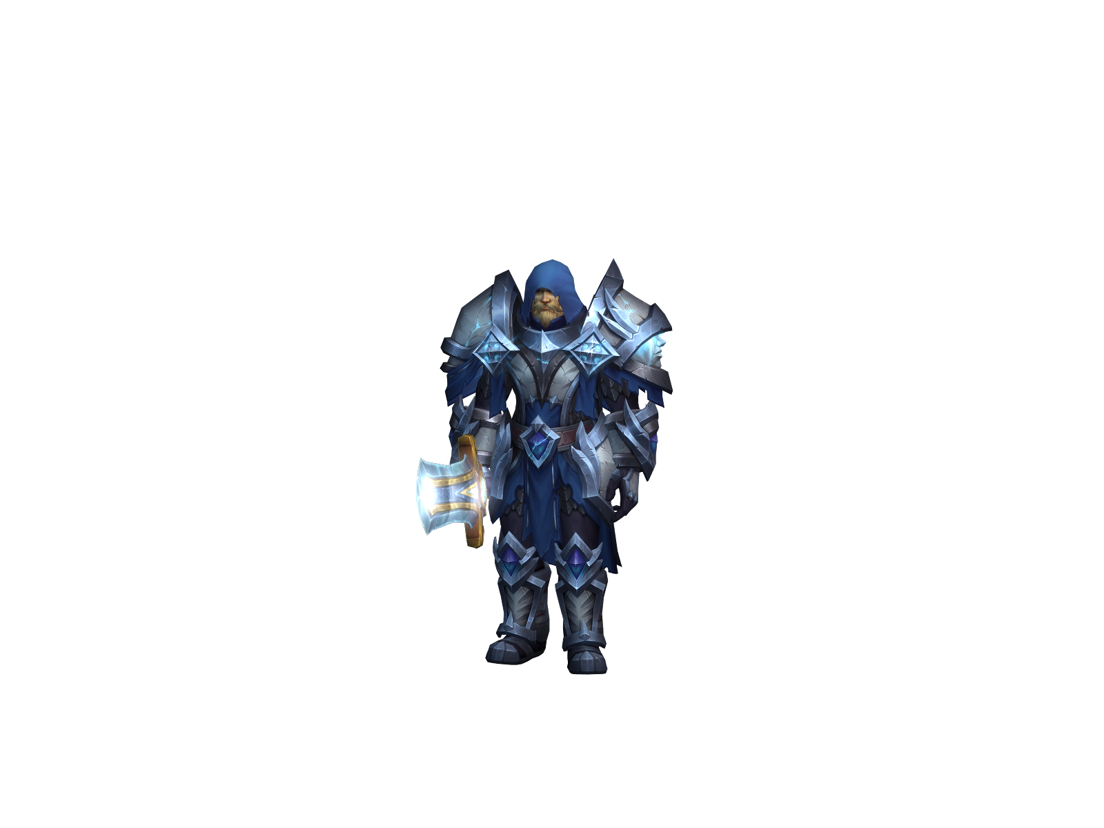 Roderik 3D character render