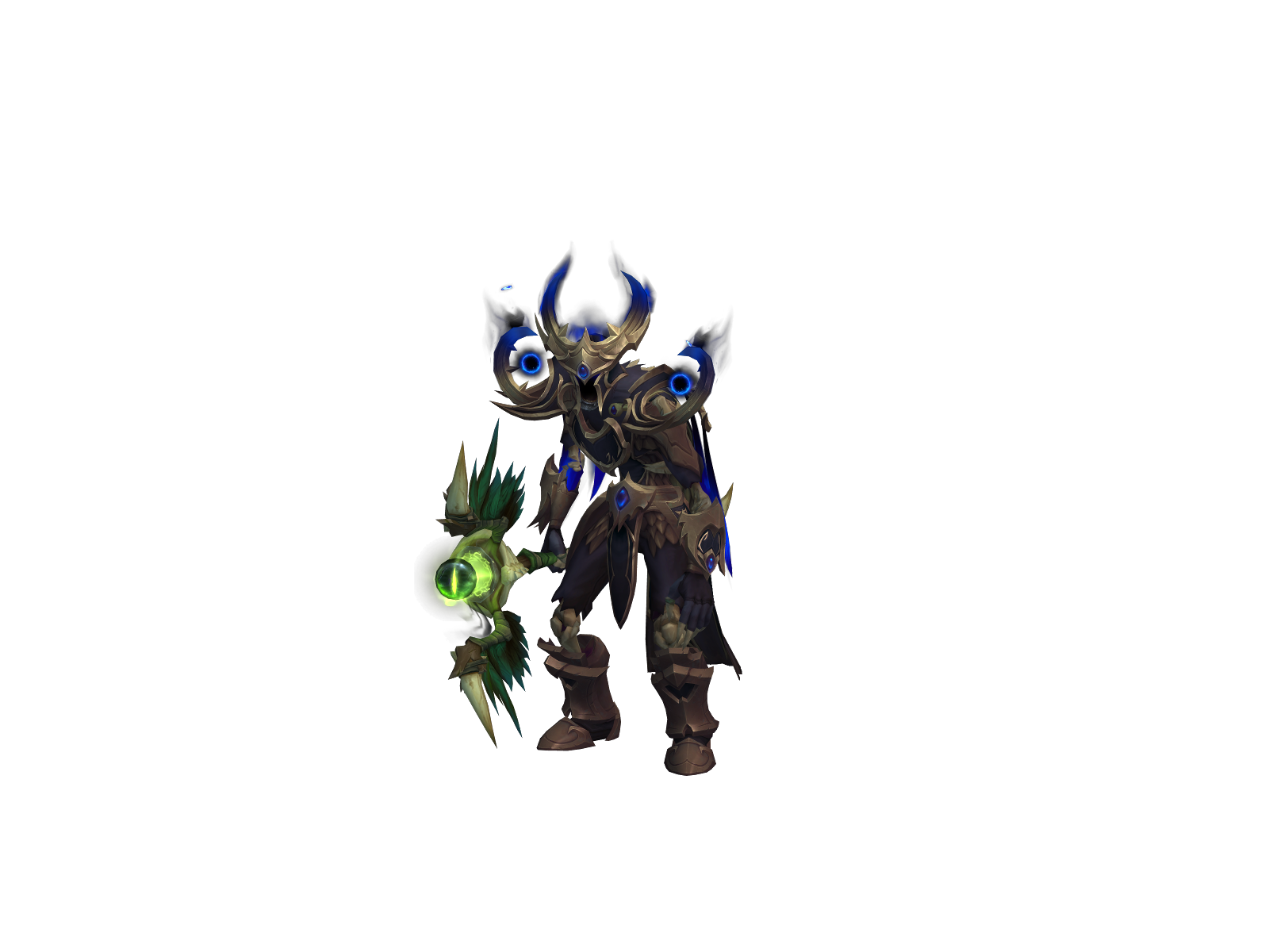 Mortificatio 3D character render