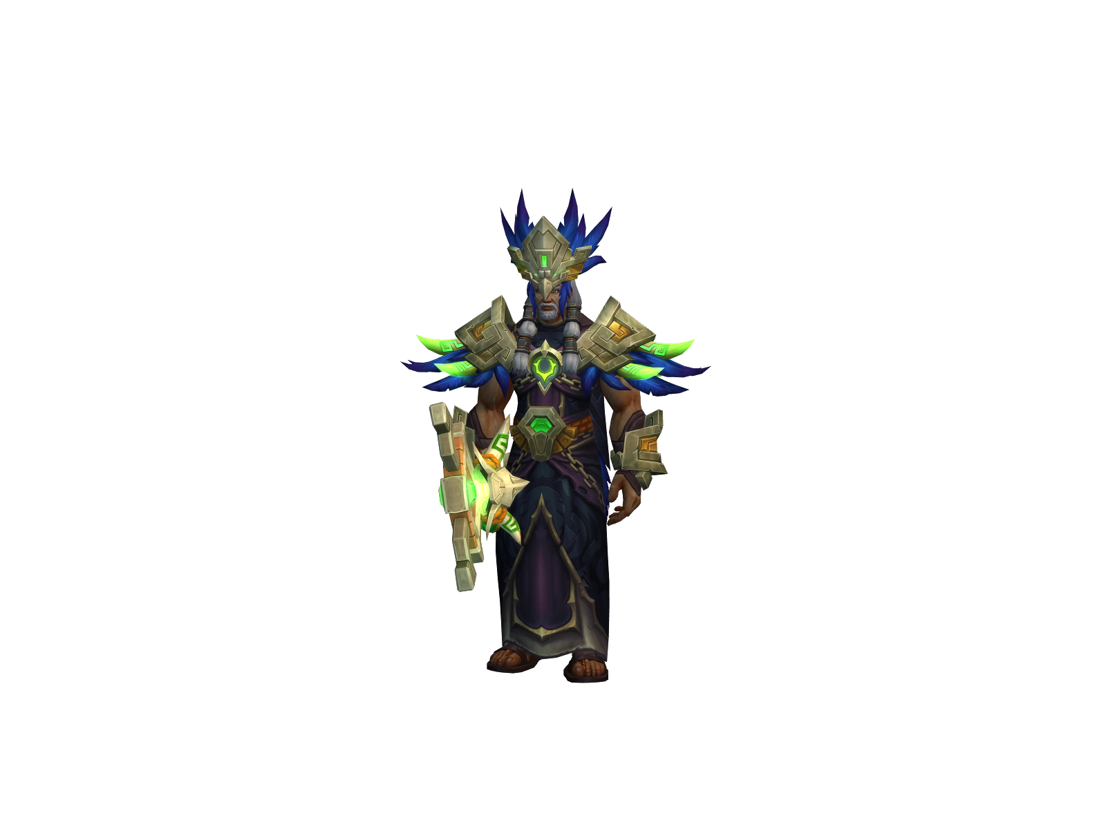 Raric 3D character render