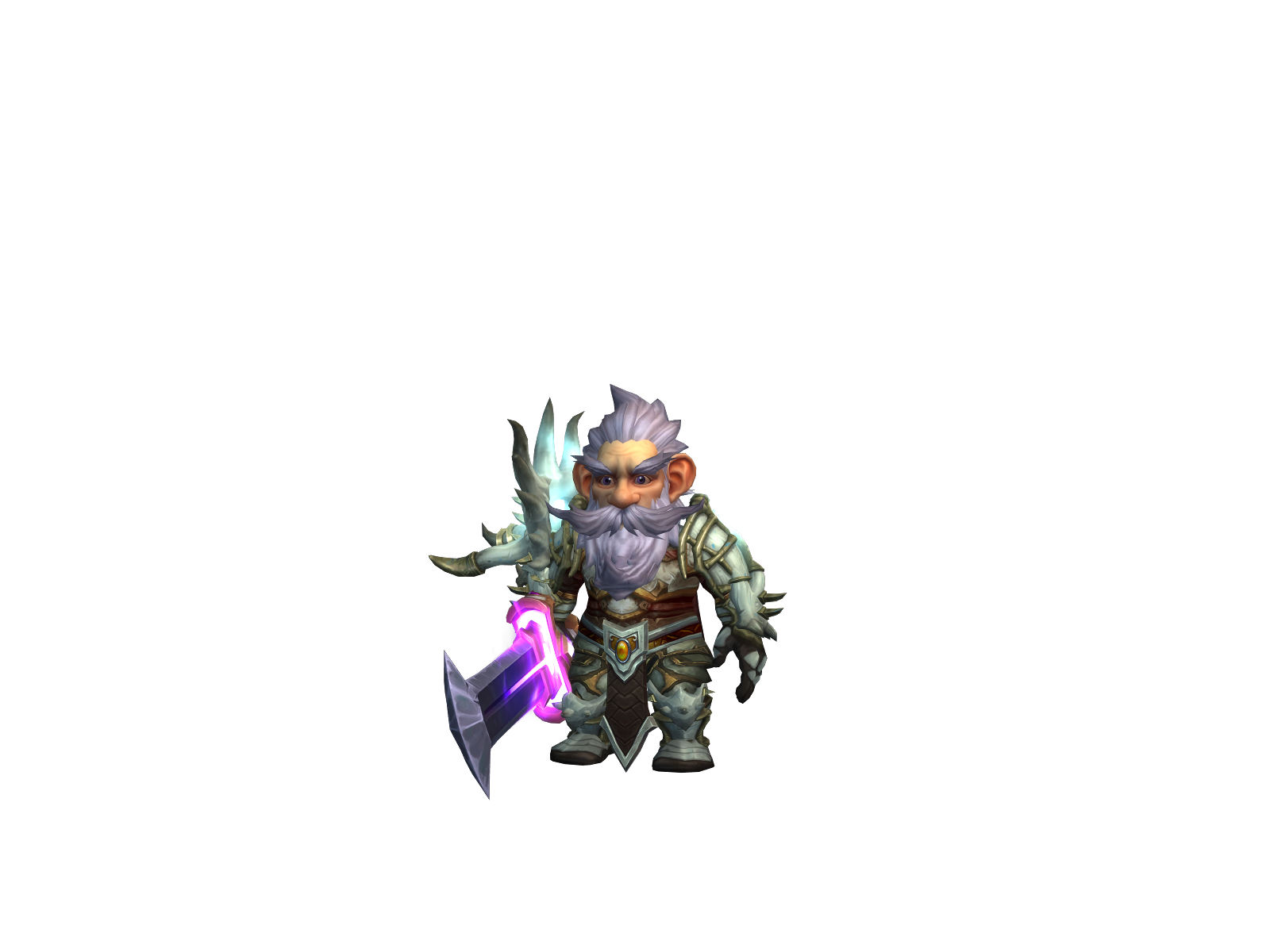 Pooser 3D character render