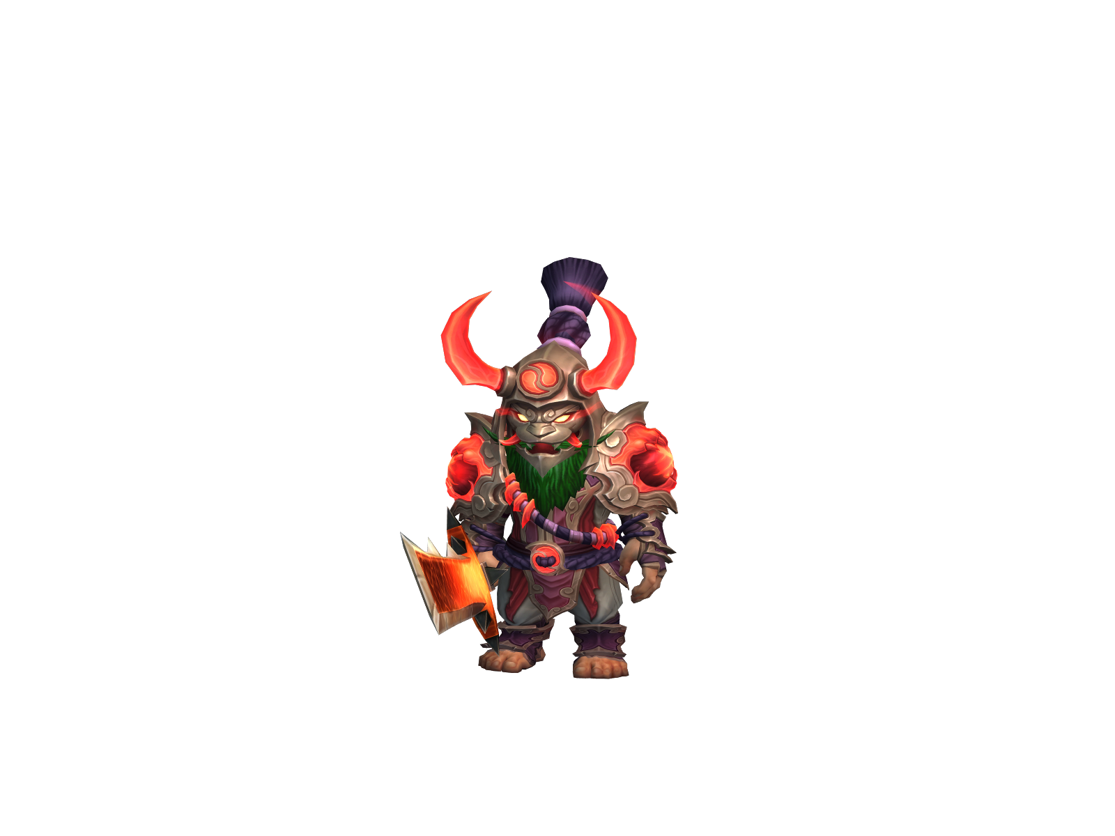 Gnomeli 3D character render
