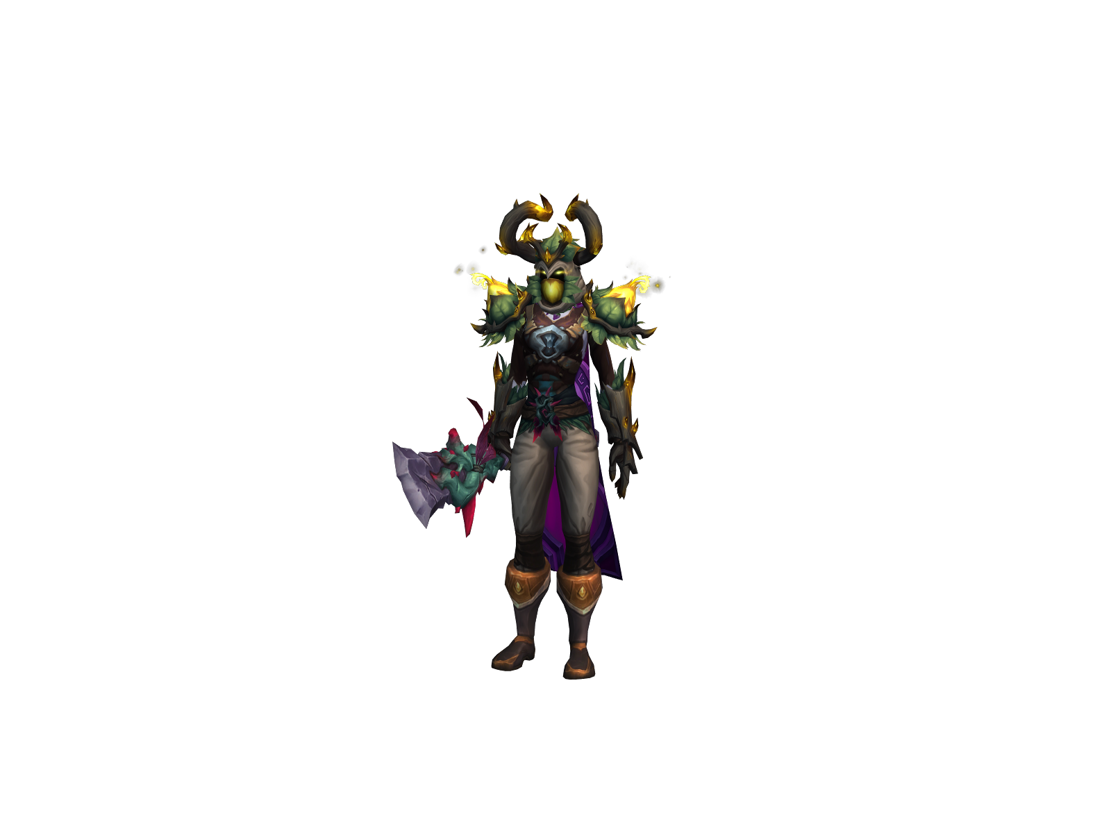 Waffelorian 3D character render