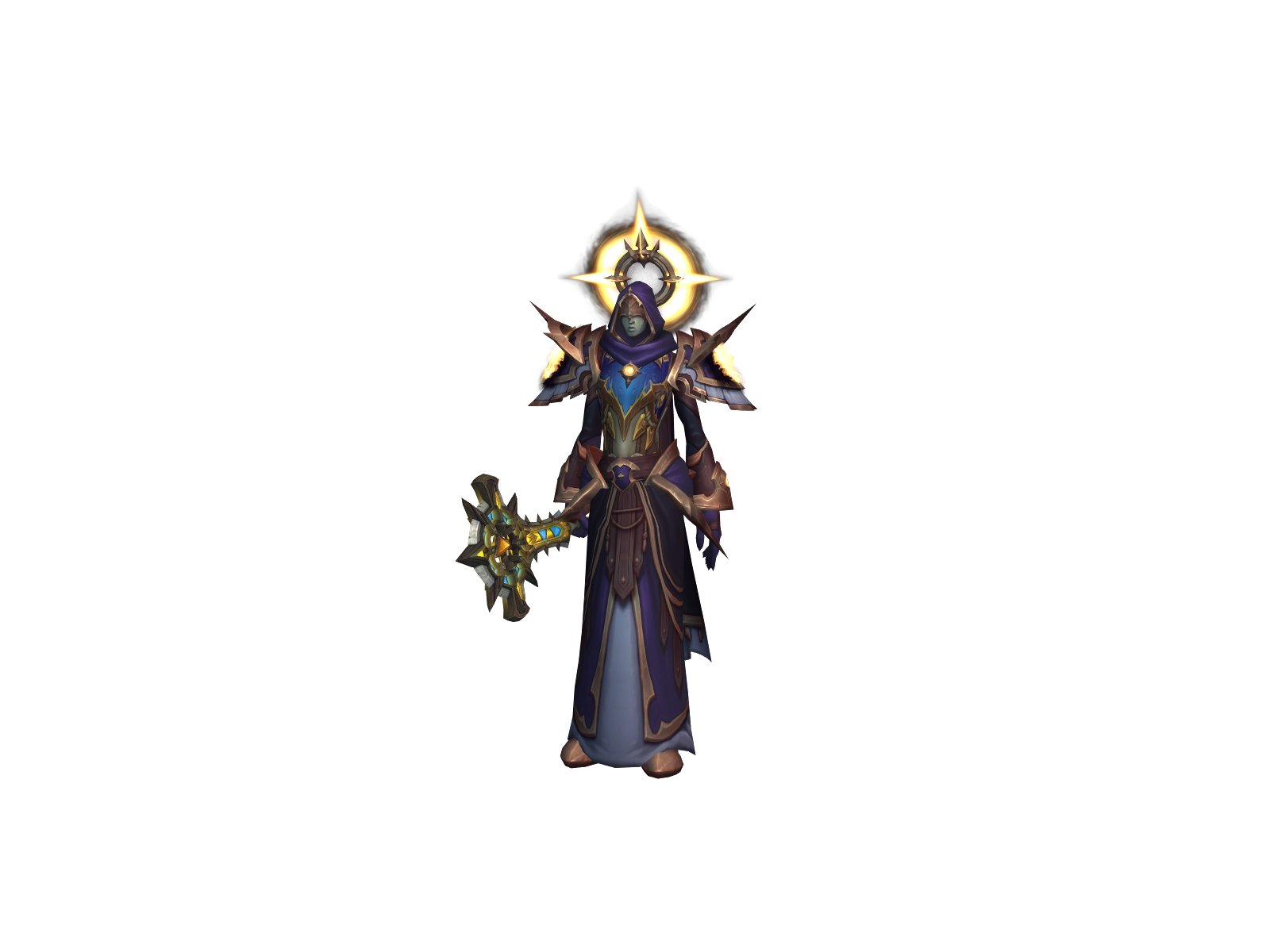 Discountholy 3D character render