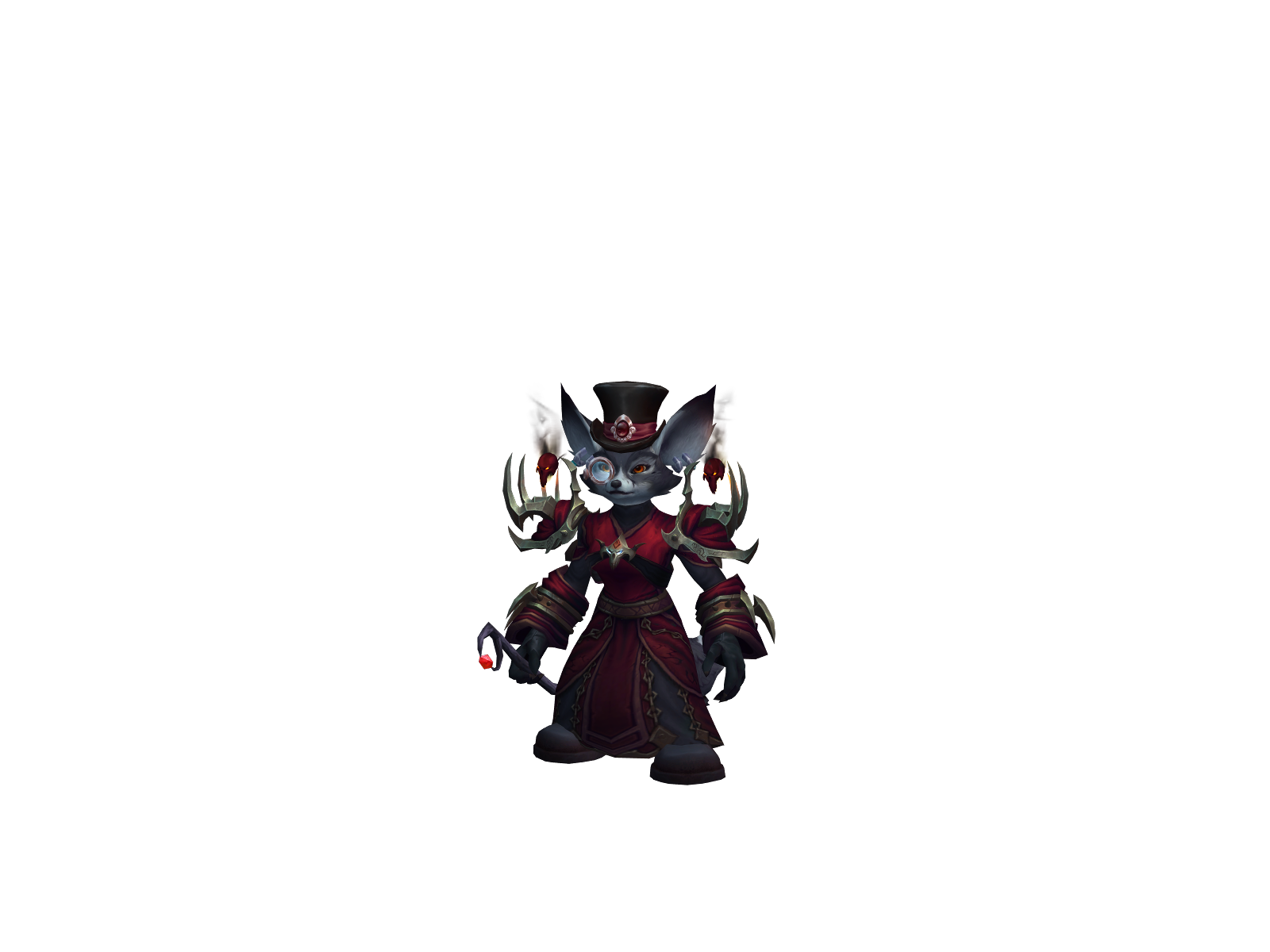 Qaotica 3D character render