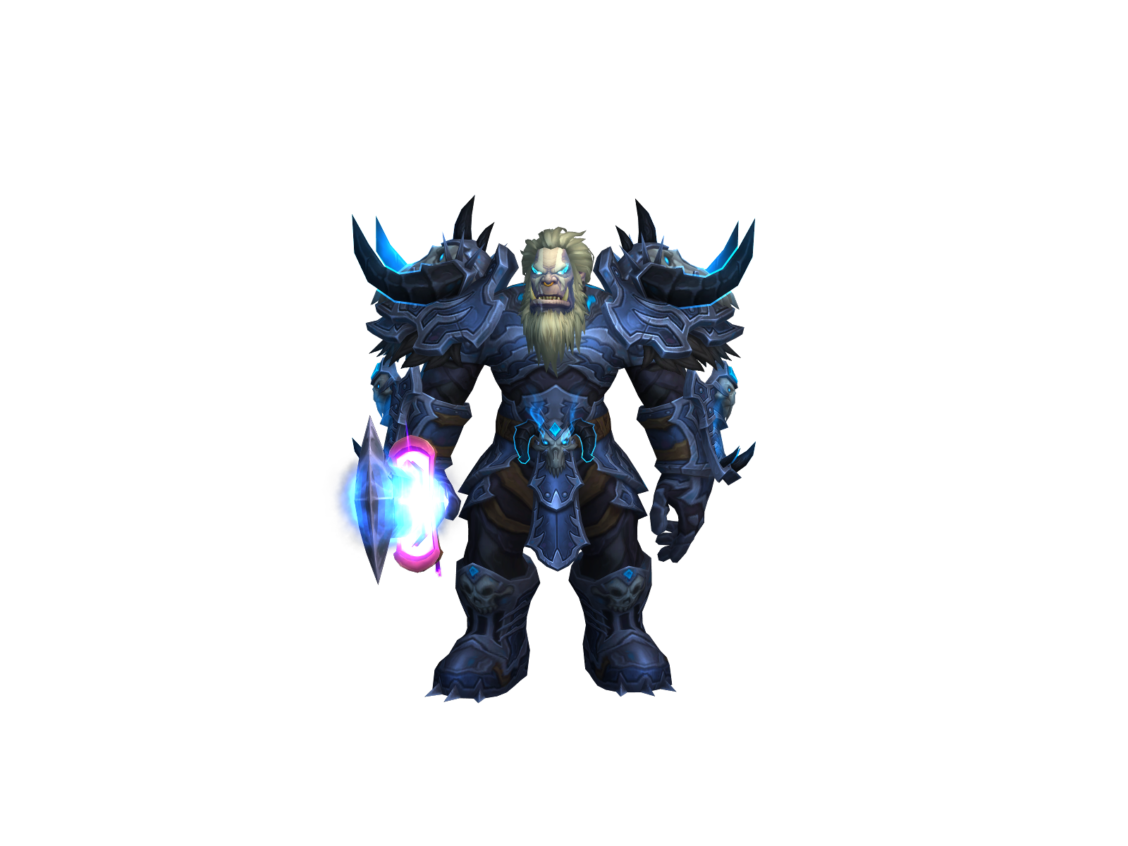 Doomlord 3D character render