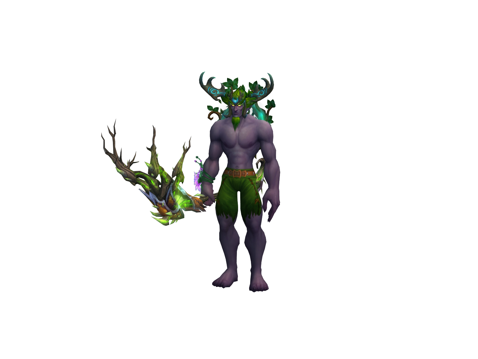 Tiannait 3D character render