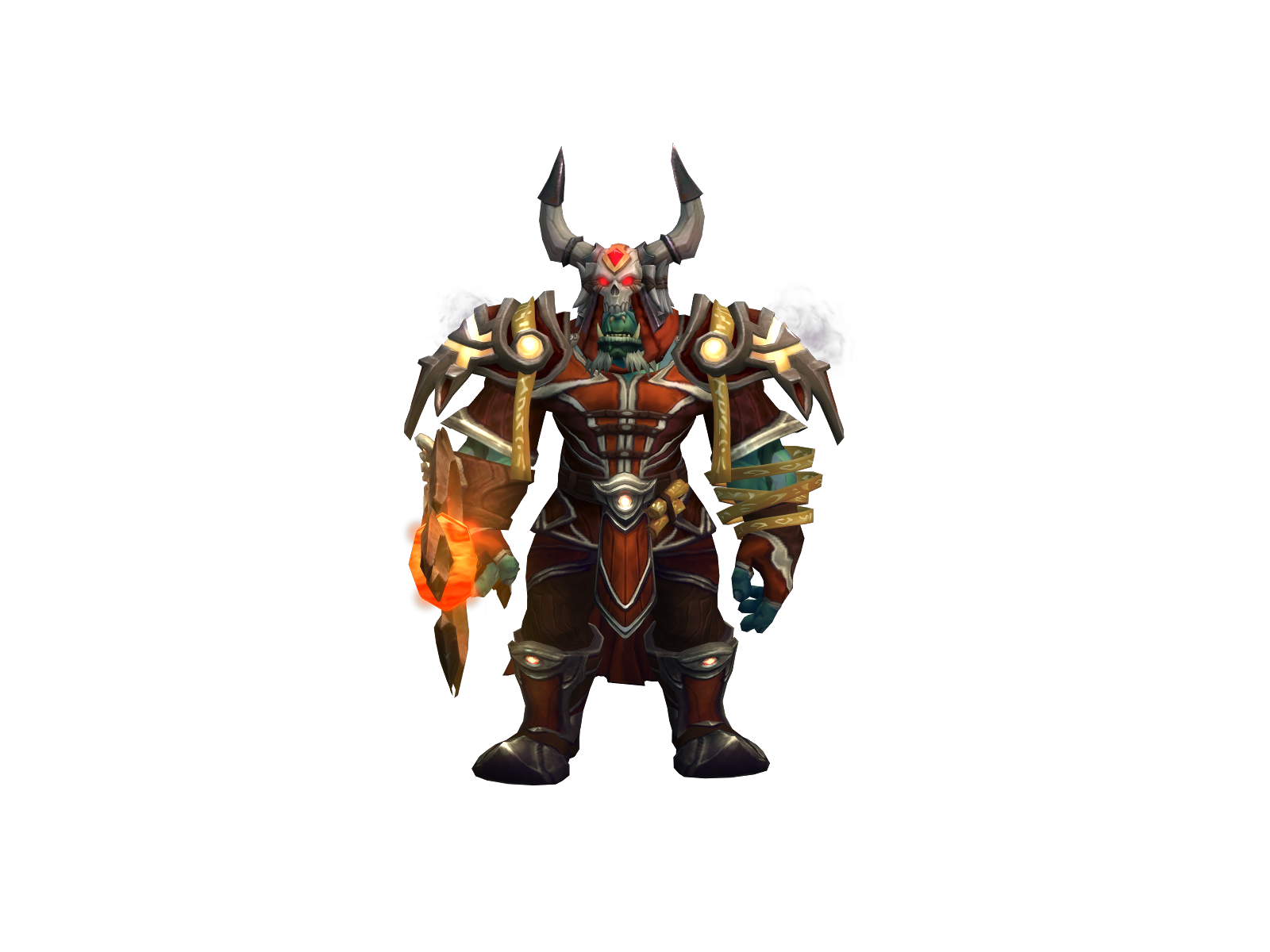 Glacior 3D character render