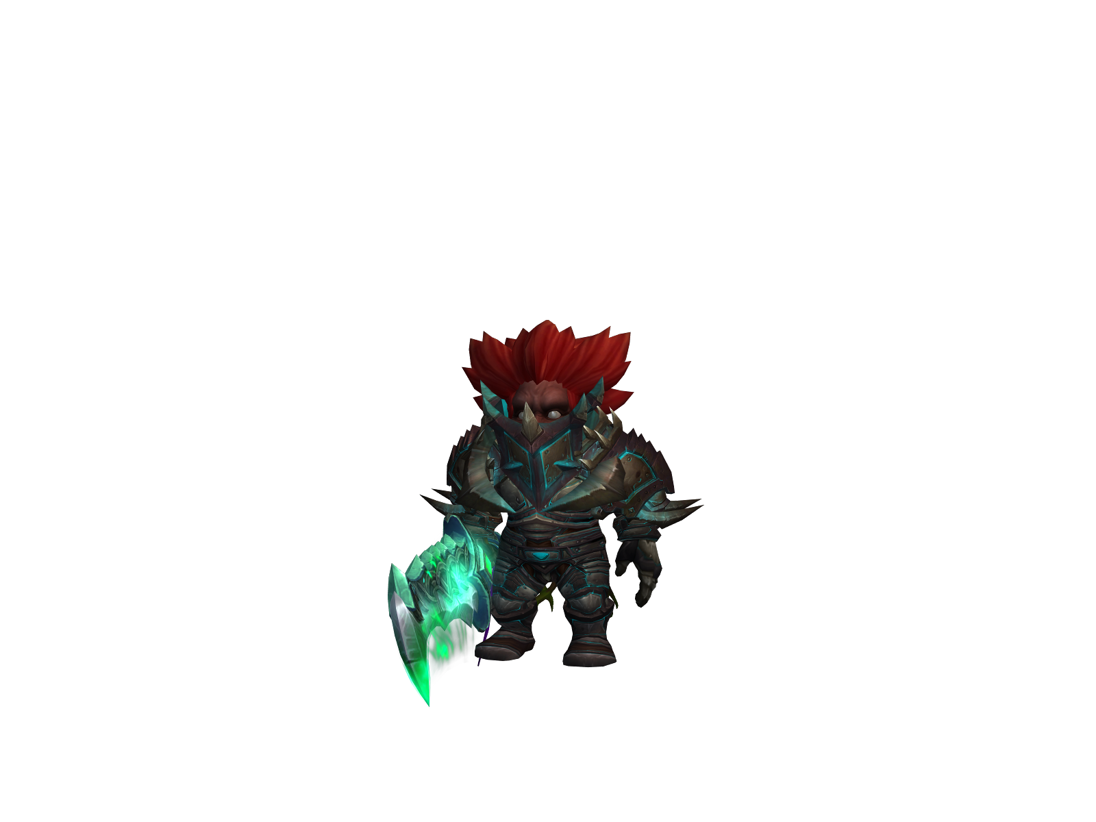 Rãge 3D character render