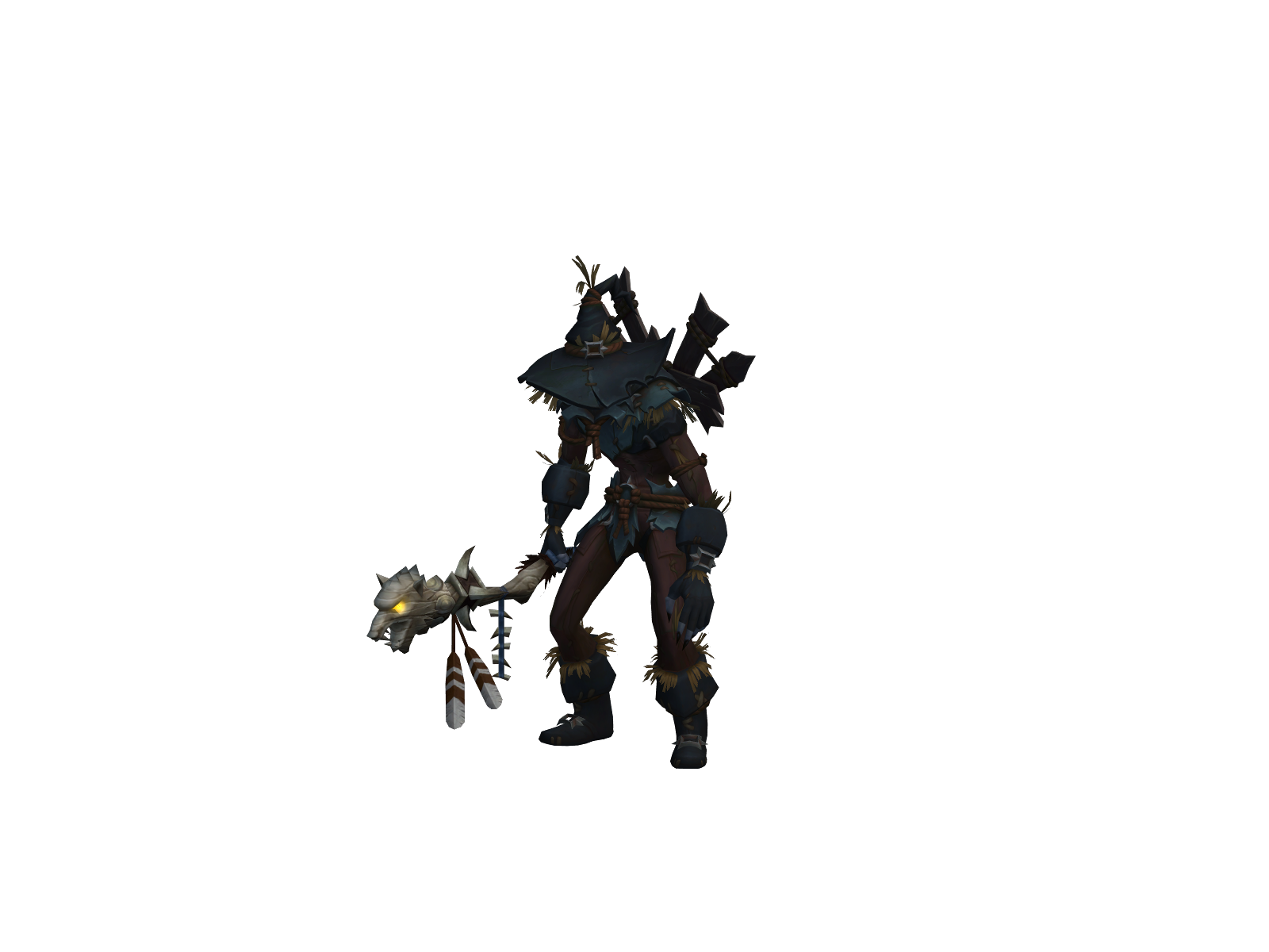 Malvistin 3D character render