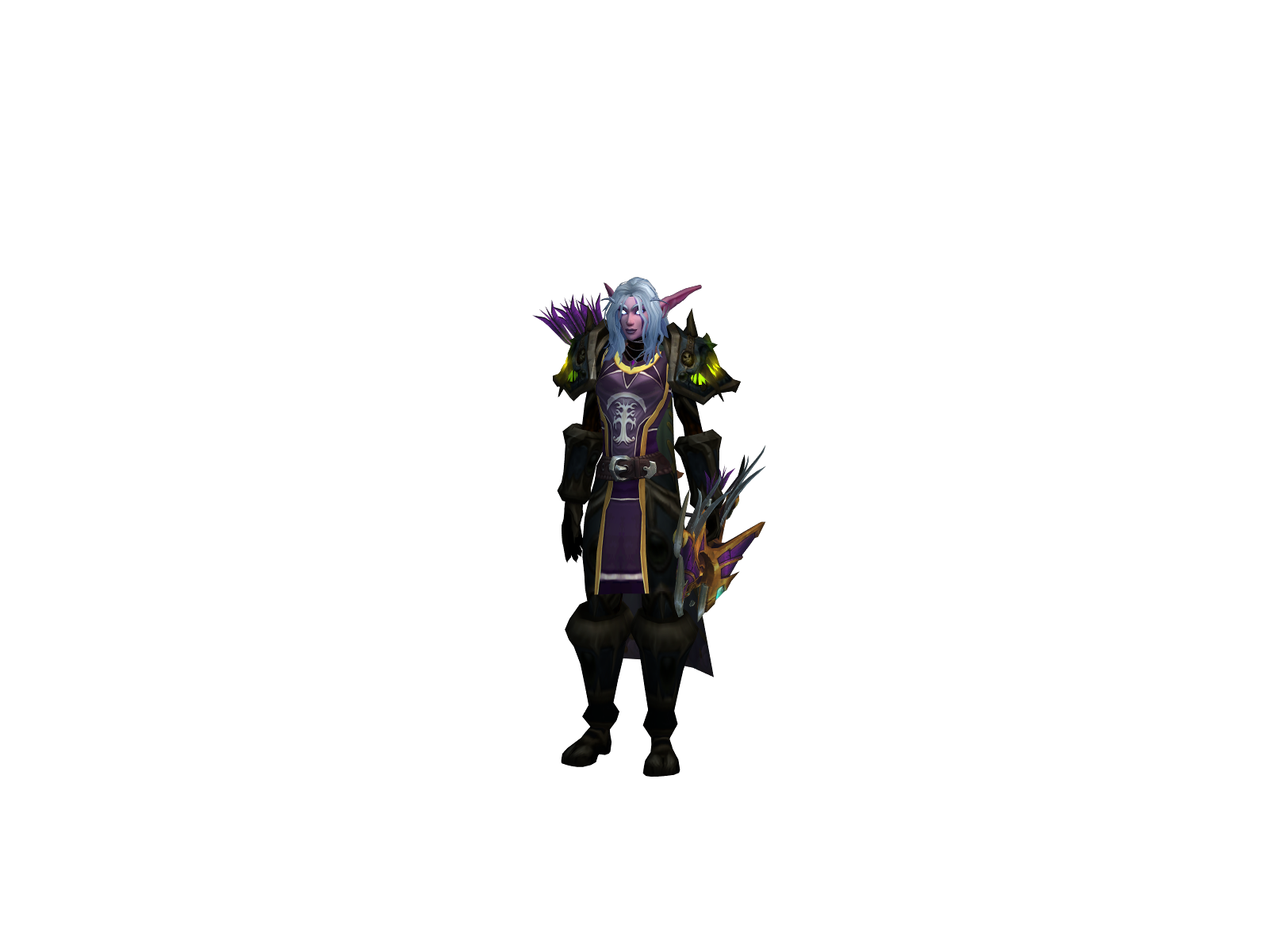 Gpack 3D character render