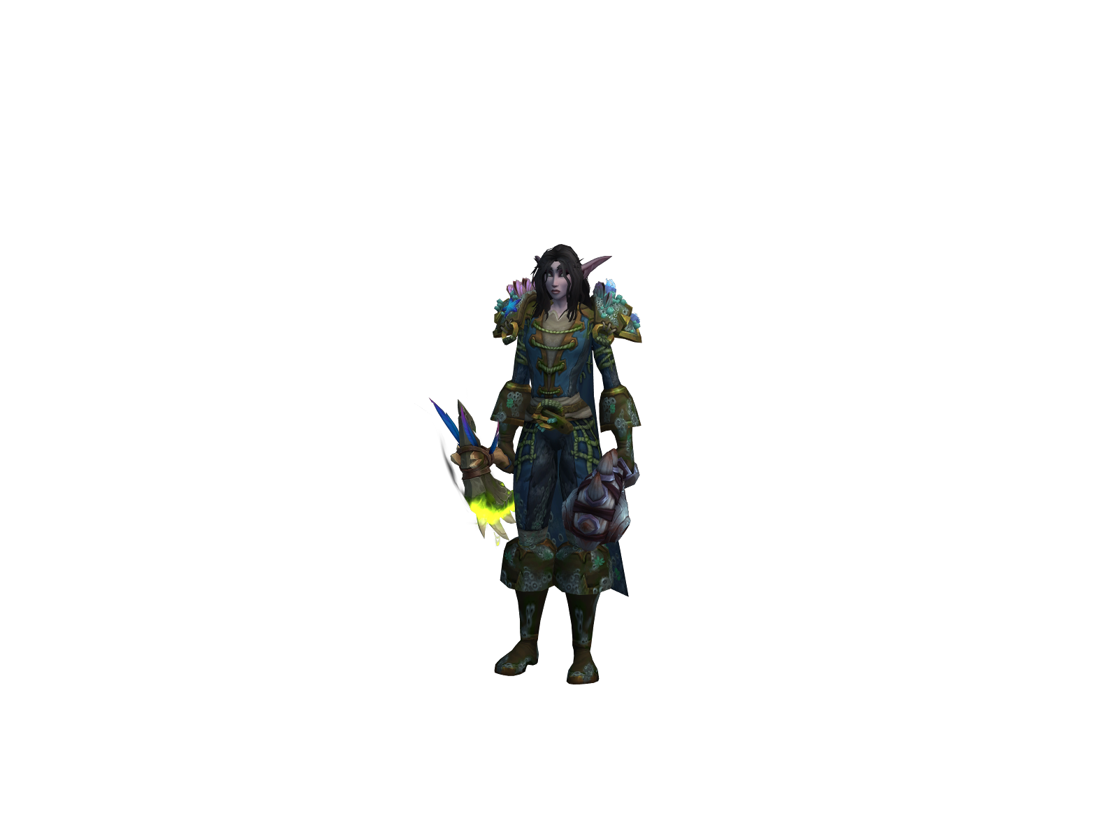 Plago 3D character render