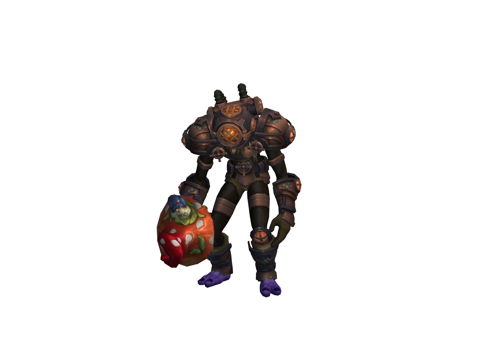 Køl 3D character render