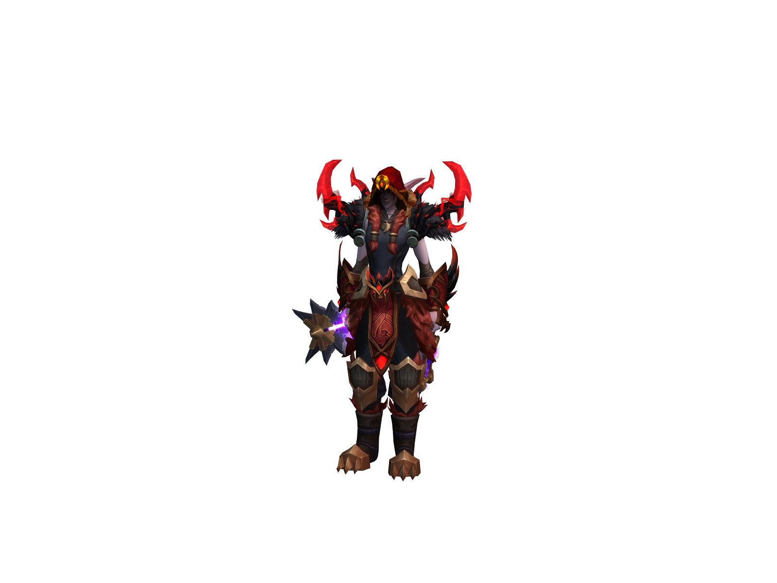 Arienne 3D character render