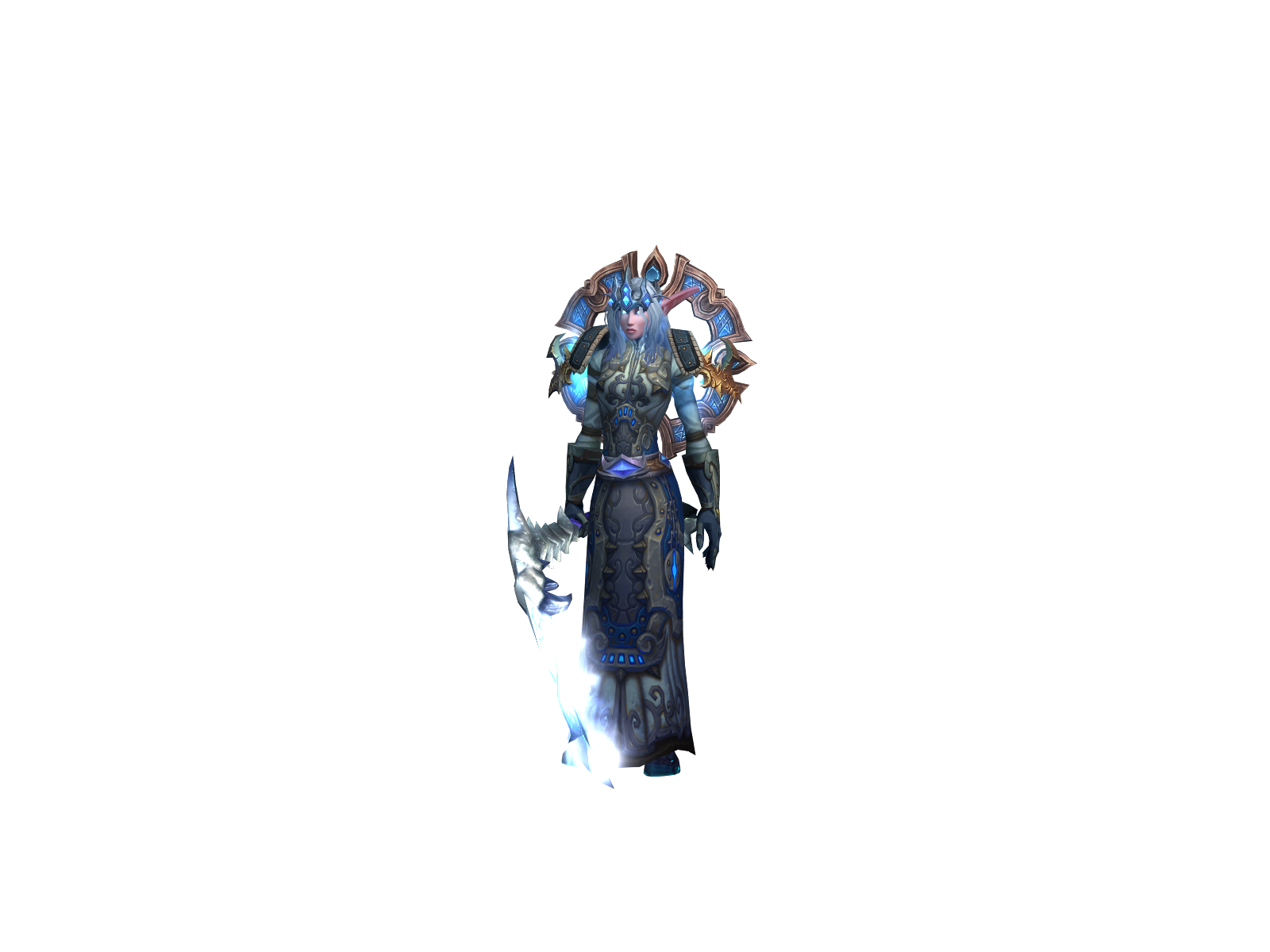 Hikami 3D character render