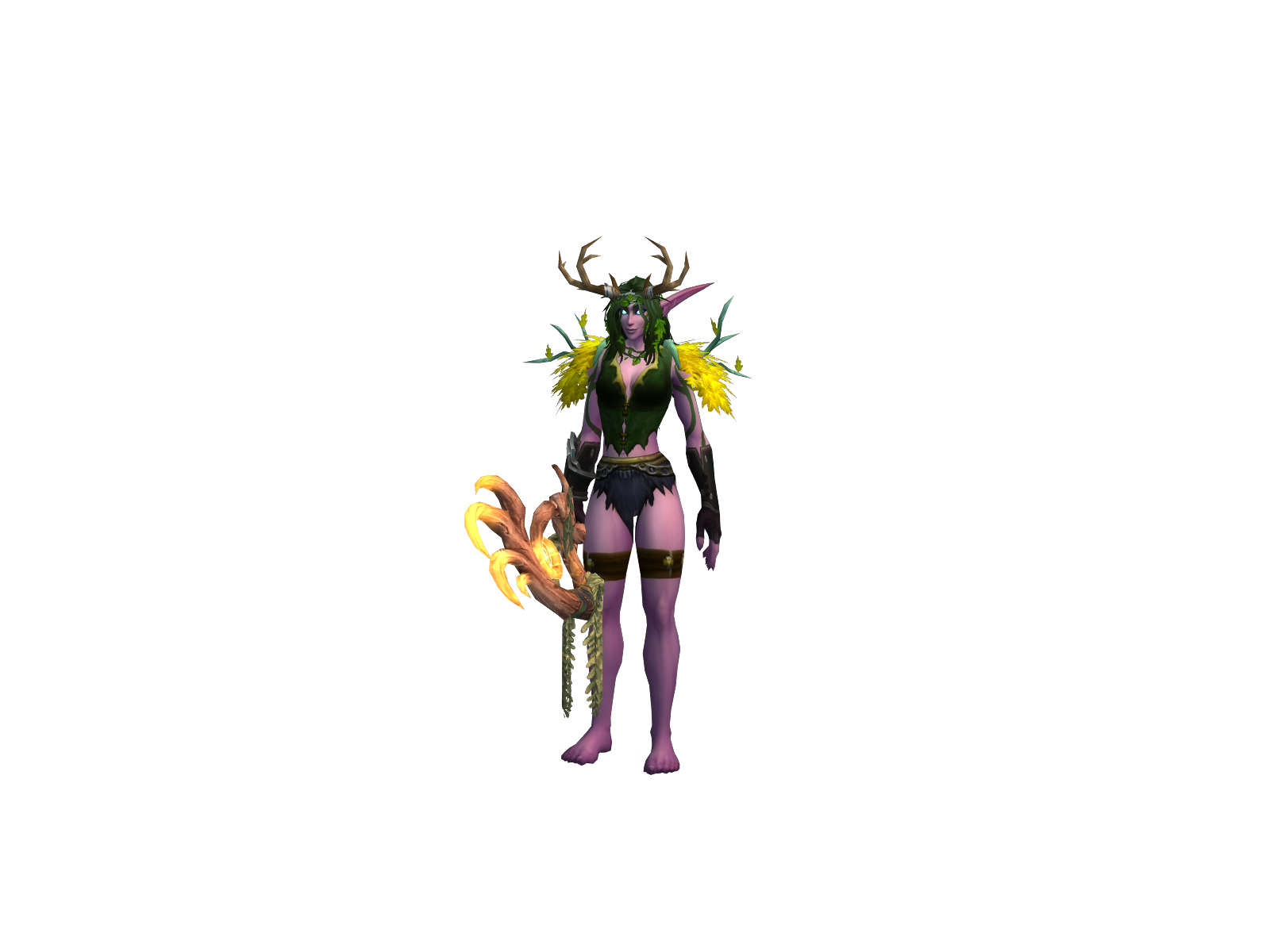 Whisperrade 3D character render