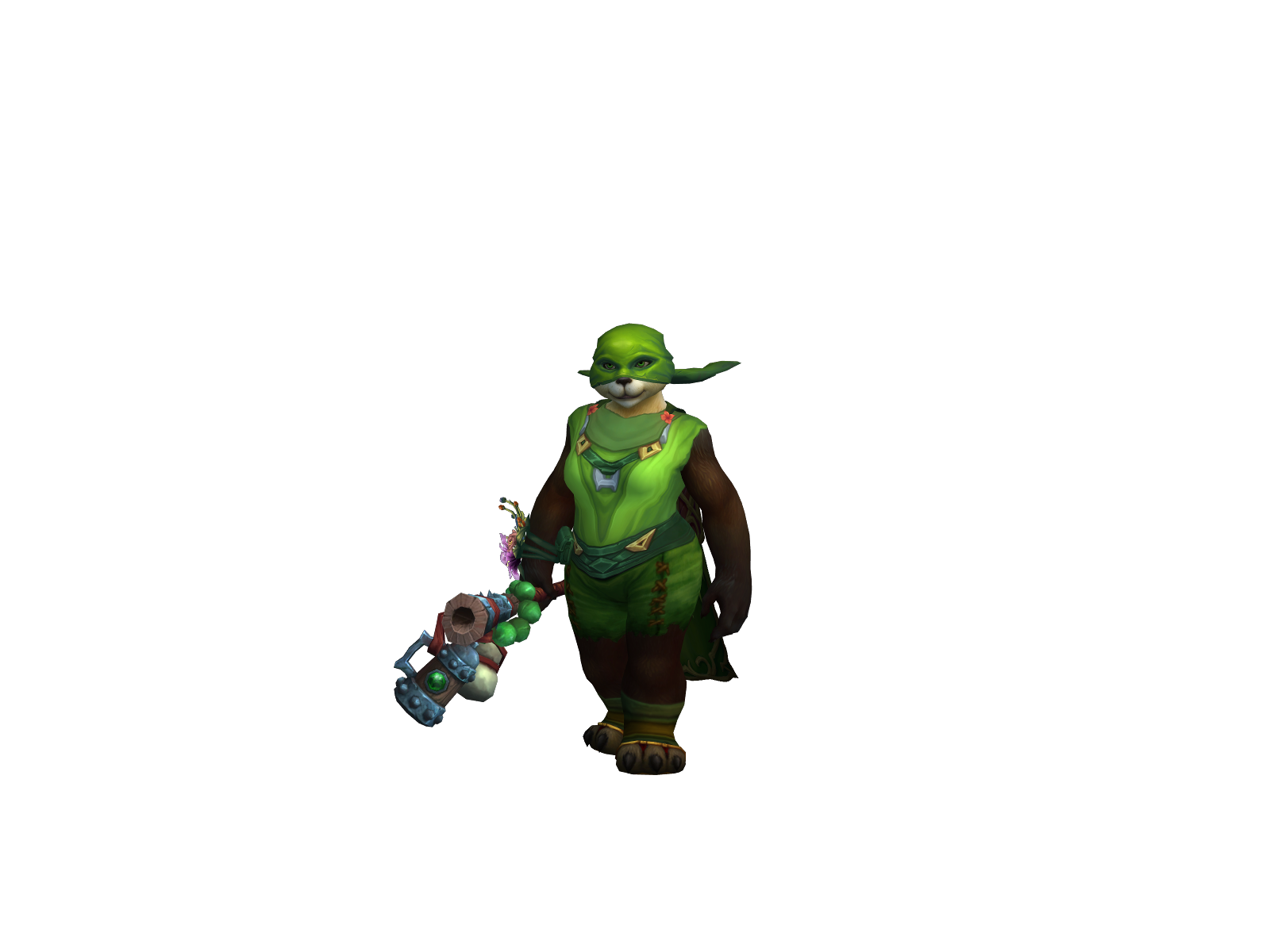 Monkx 3D character render