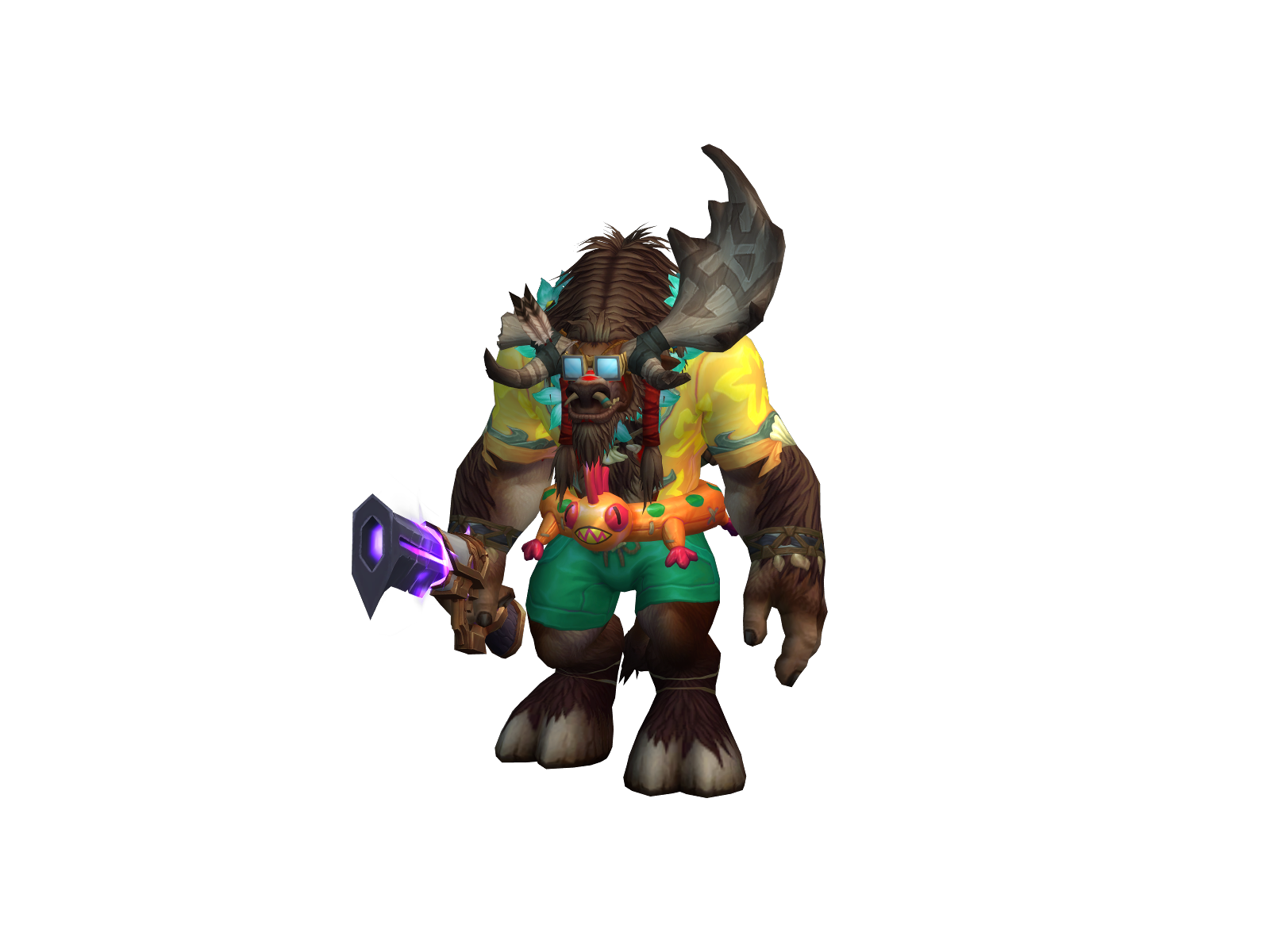 Cowntershot 3D character render
