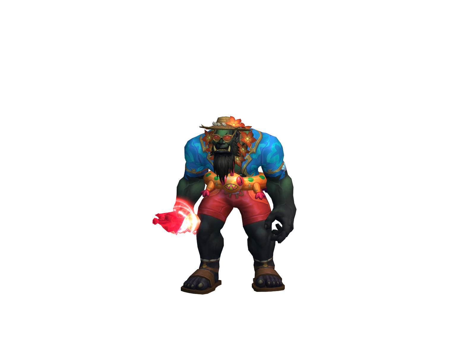 Inspired 3D character render