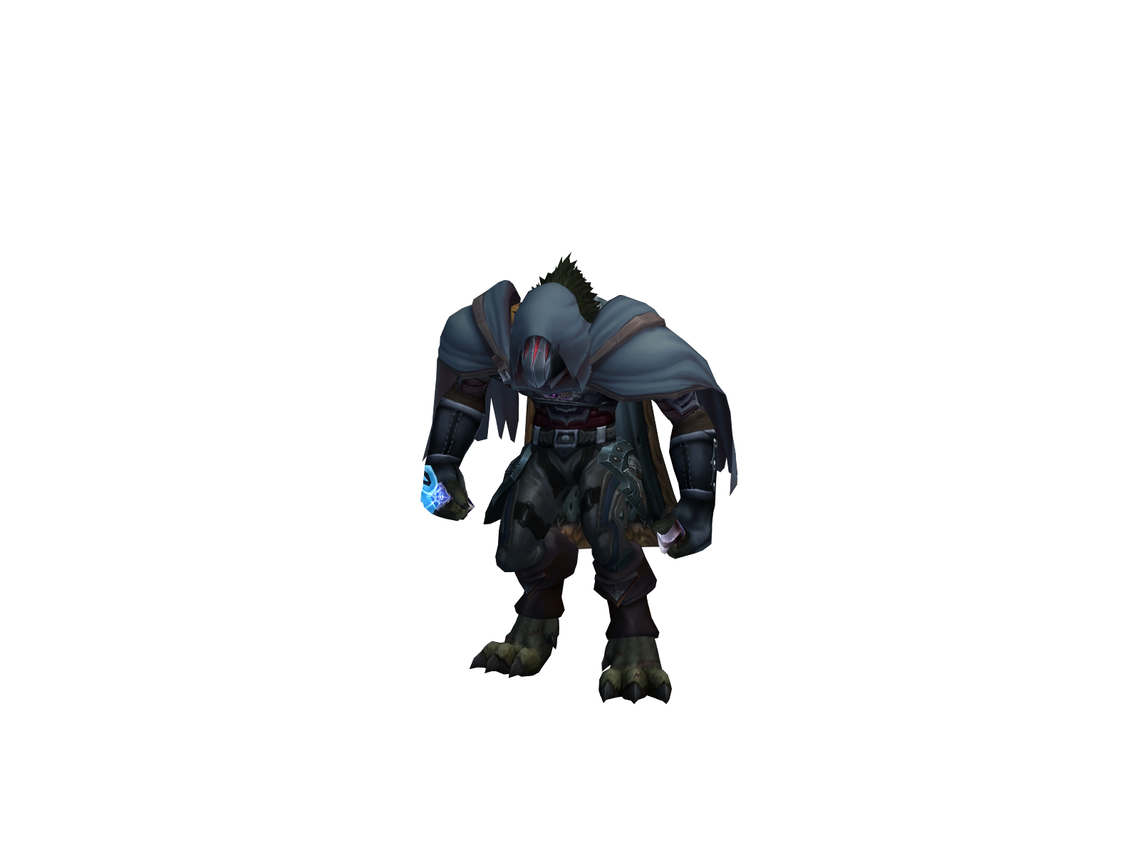Nëvermore 3D character render