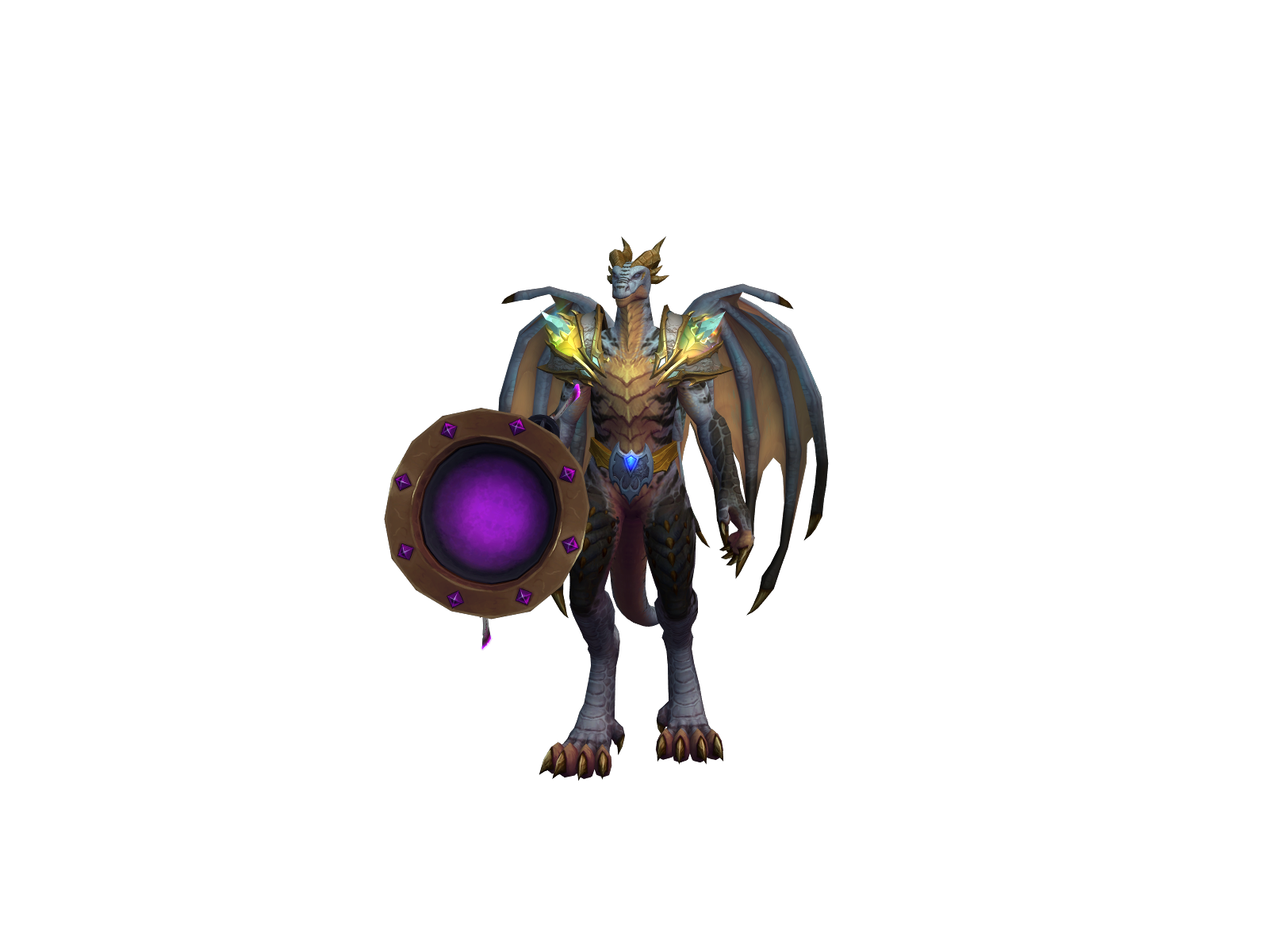 Kukulkän 3D character render