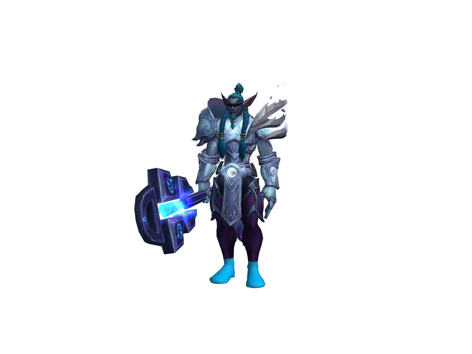 Hypertenshi 3D character render