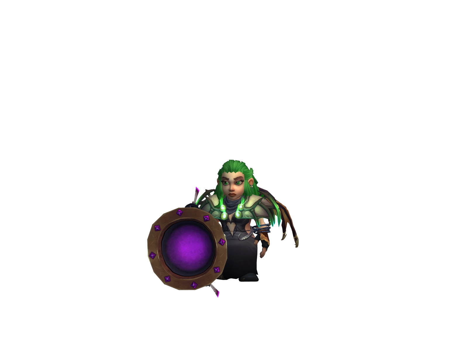 Jubelia 3D character render