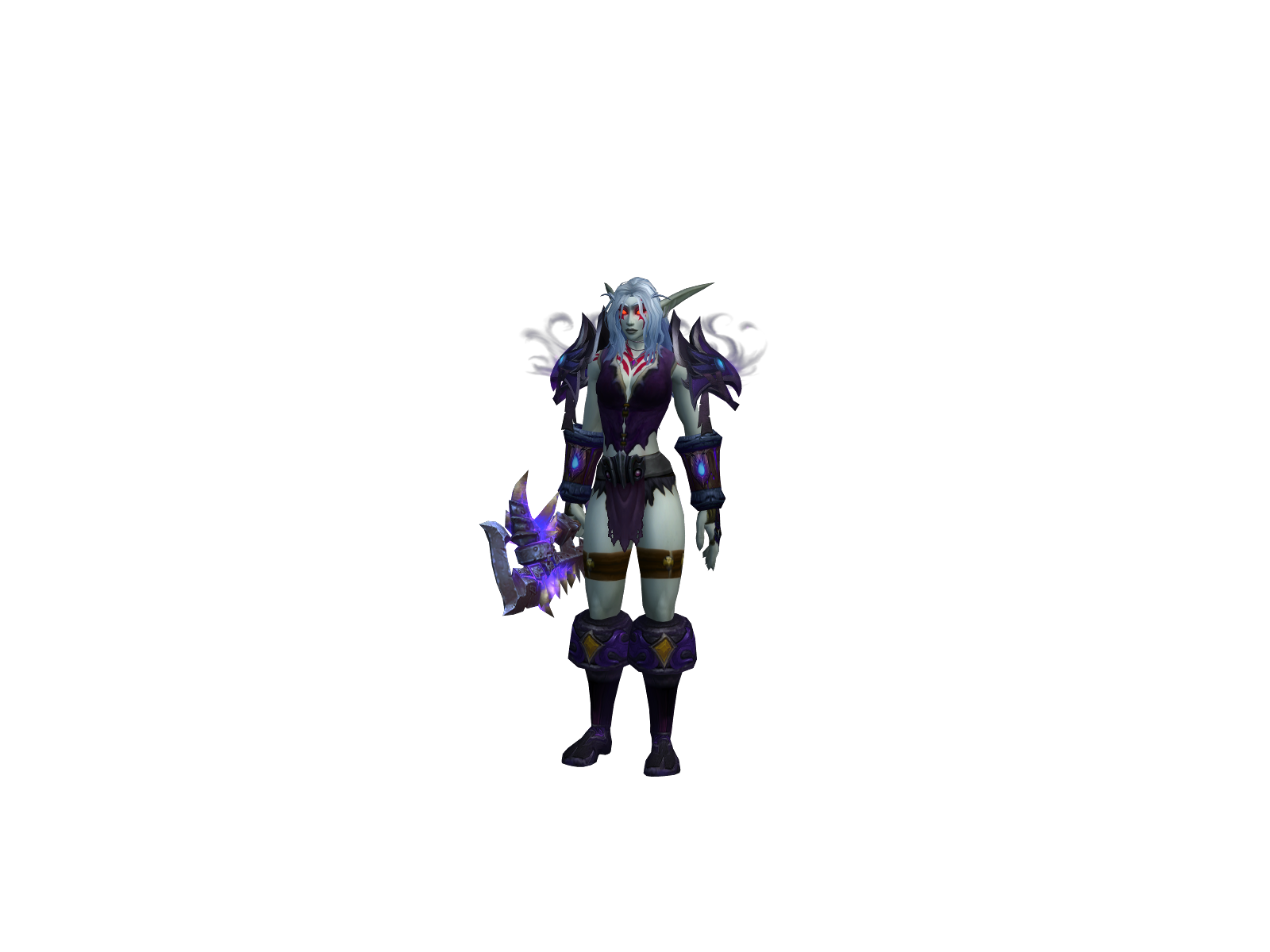 Calph 3D character render