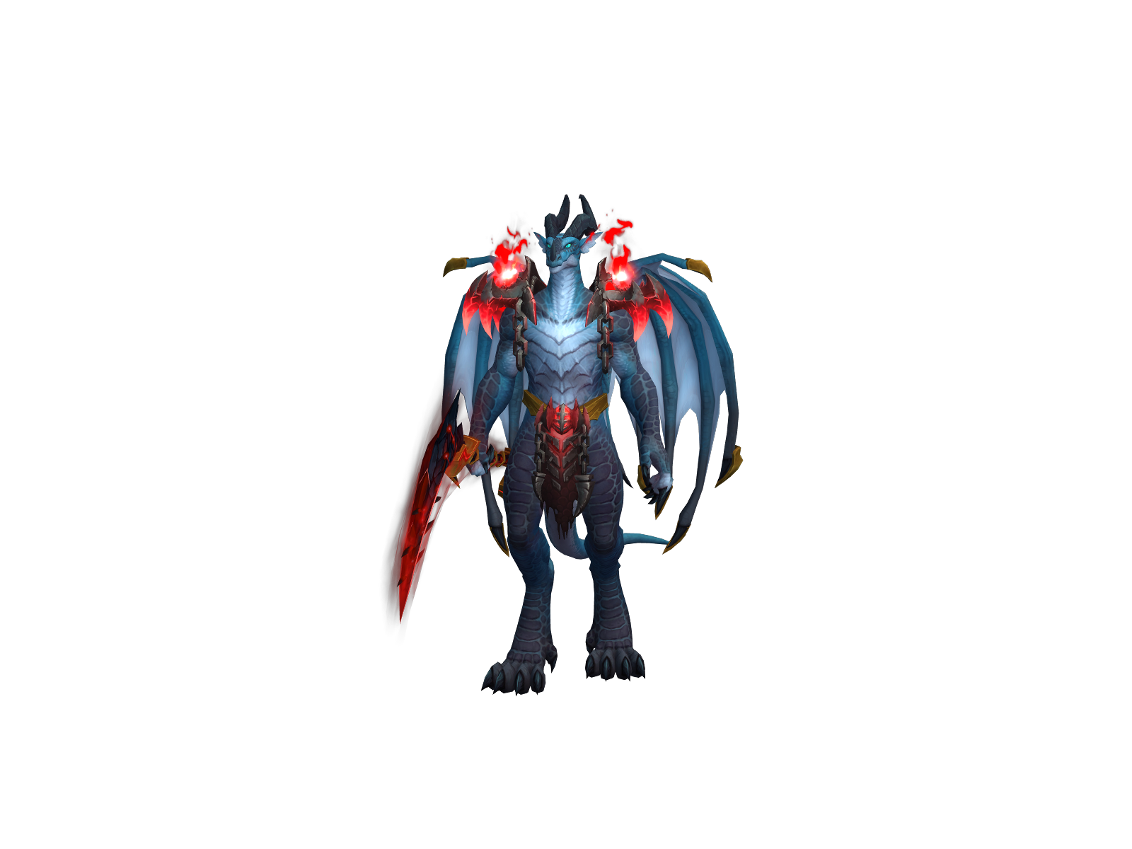 Livingflamer 3D character render