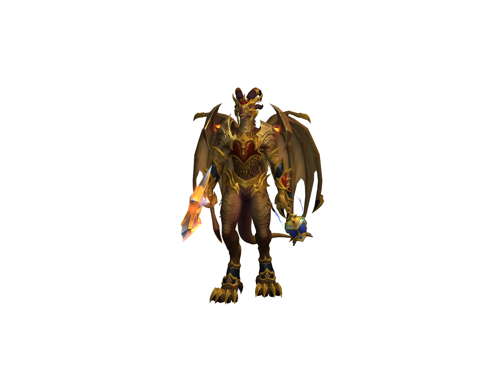 Alhanare 3D character render