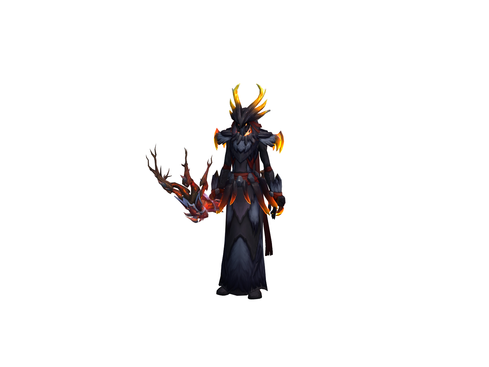 Hongry 3D character render