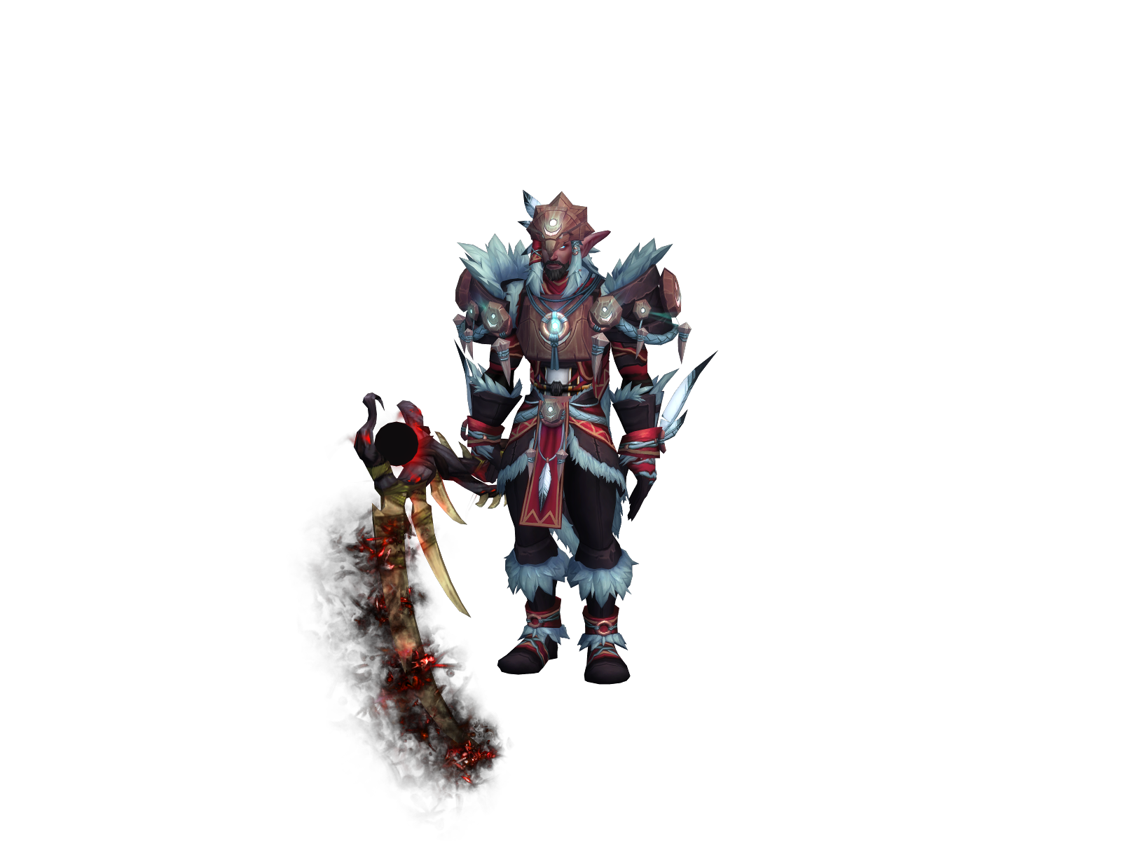 Illzer 3D character render