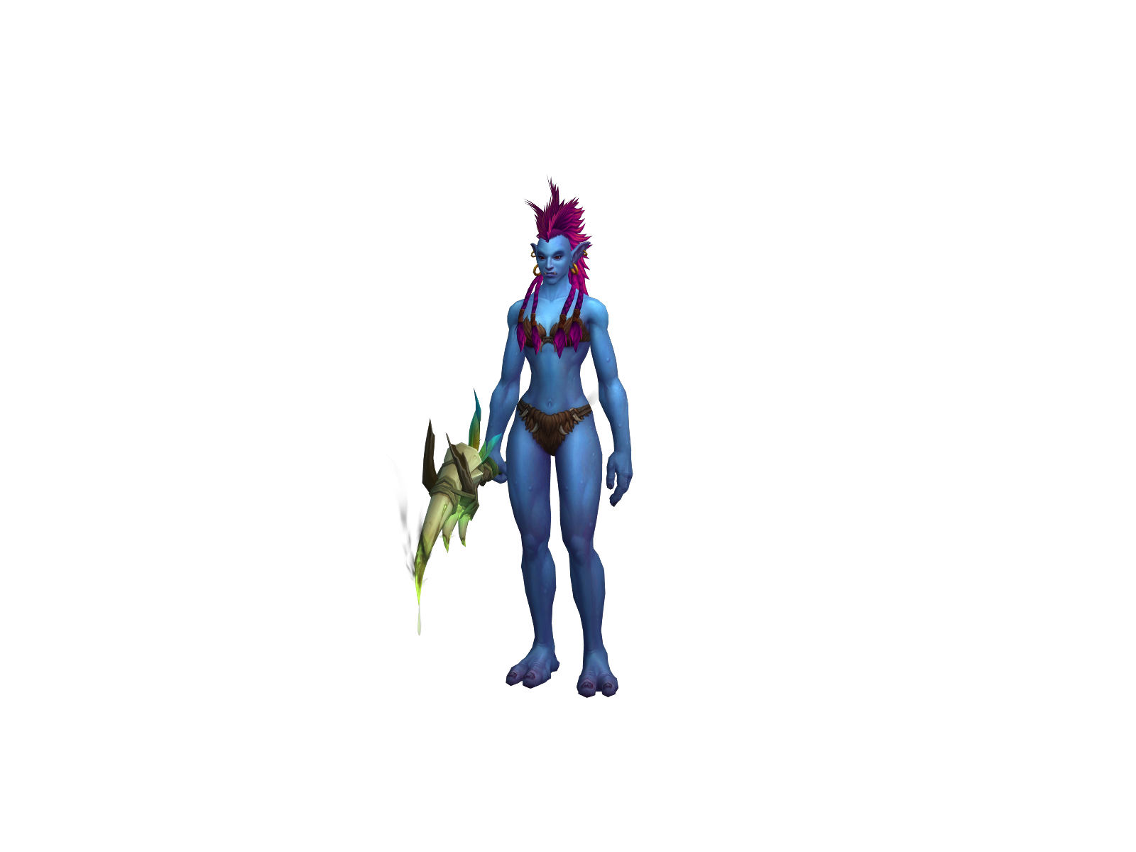 Fòrget 3D character render