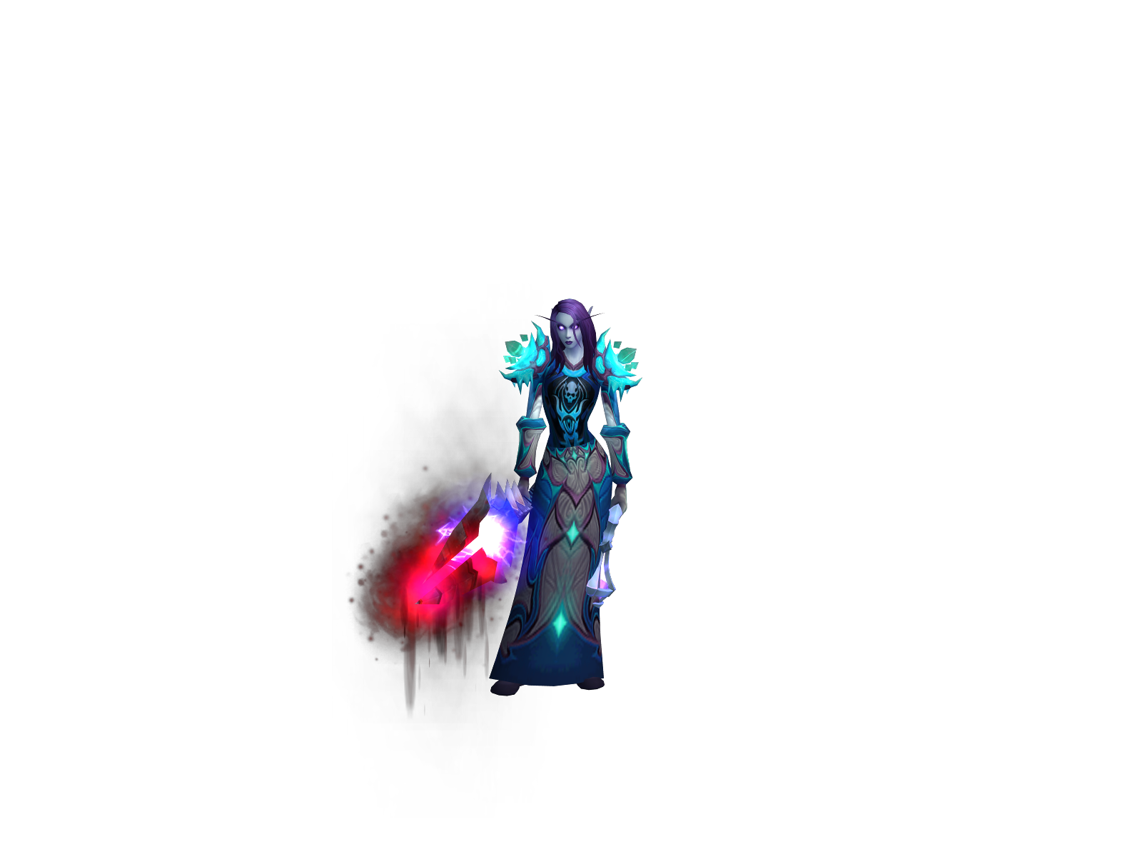 Midnight 3D character render