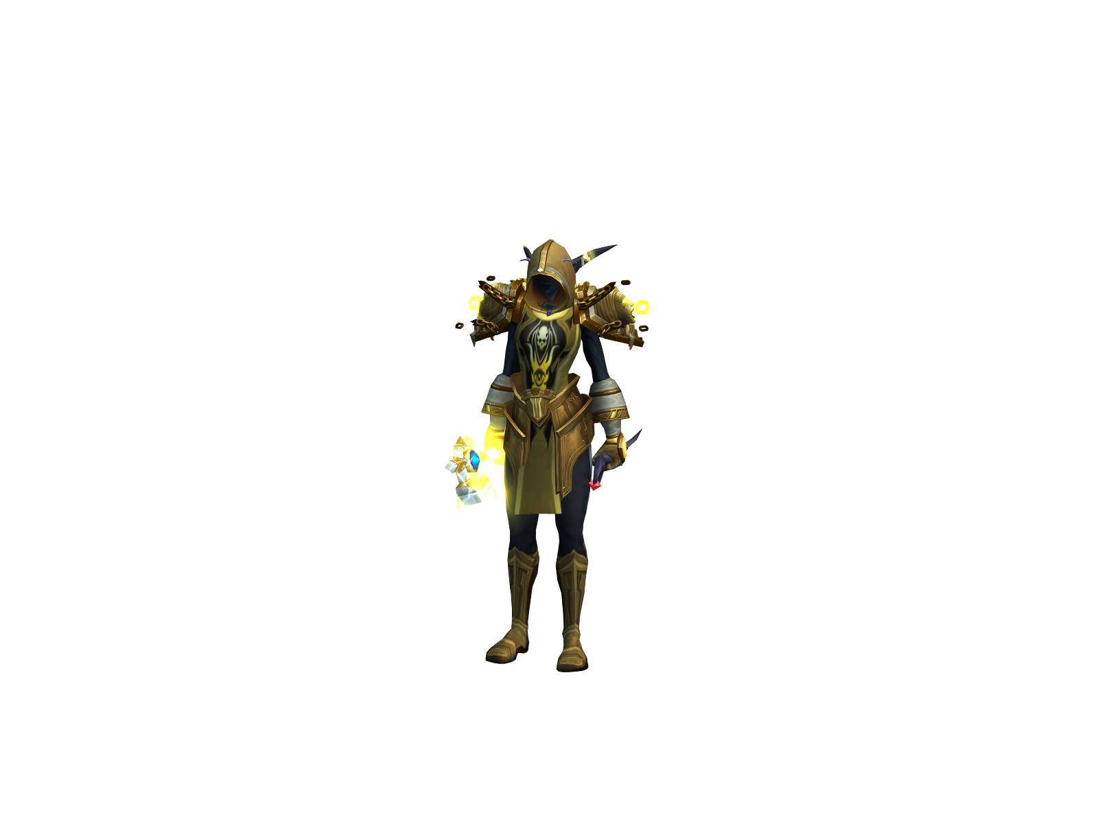 Lucrylla 3D character render