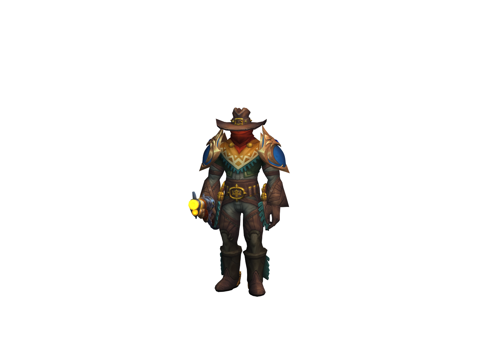 Pewpewbeams 3D character render