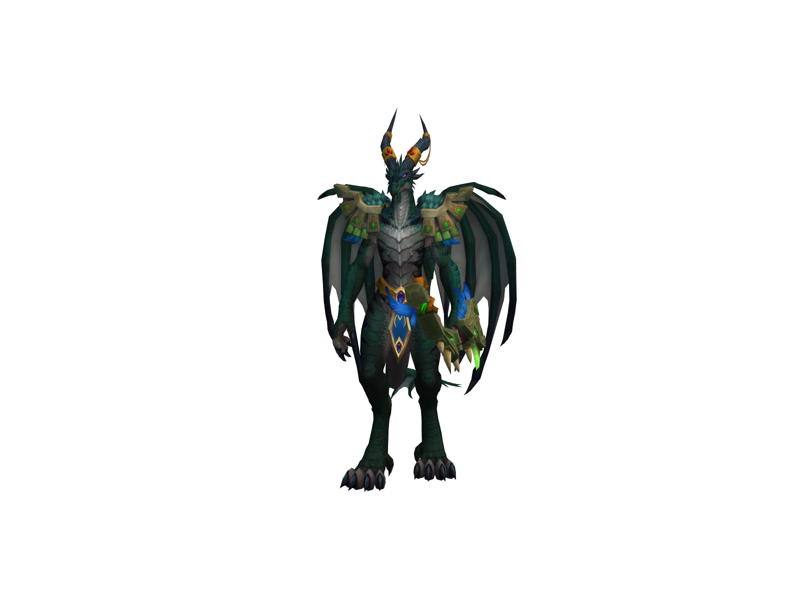 Trazerale 3D character render
