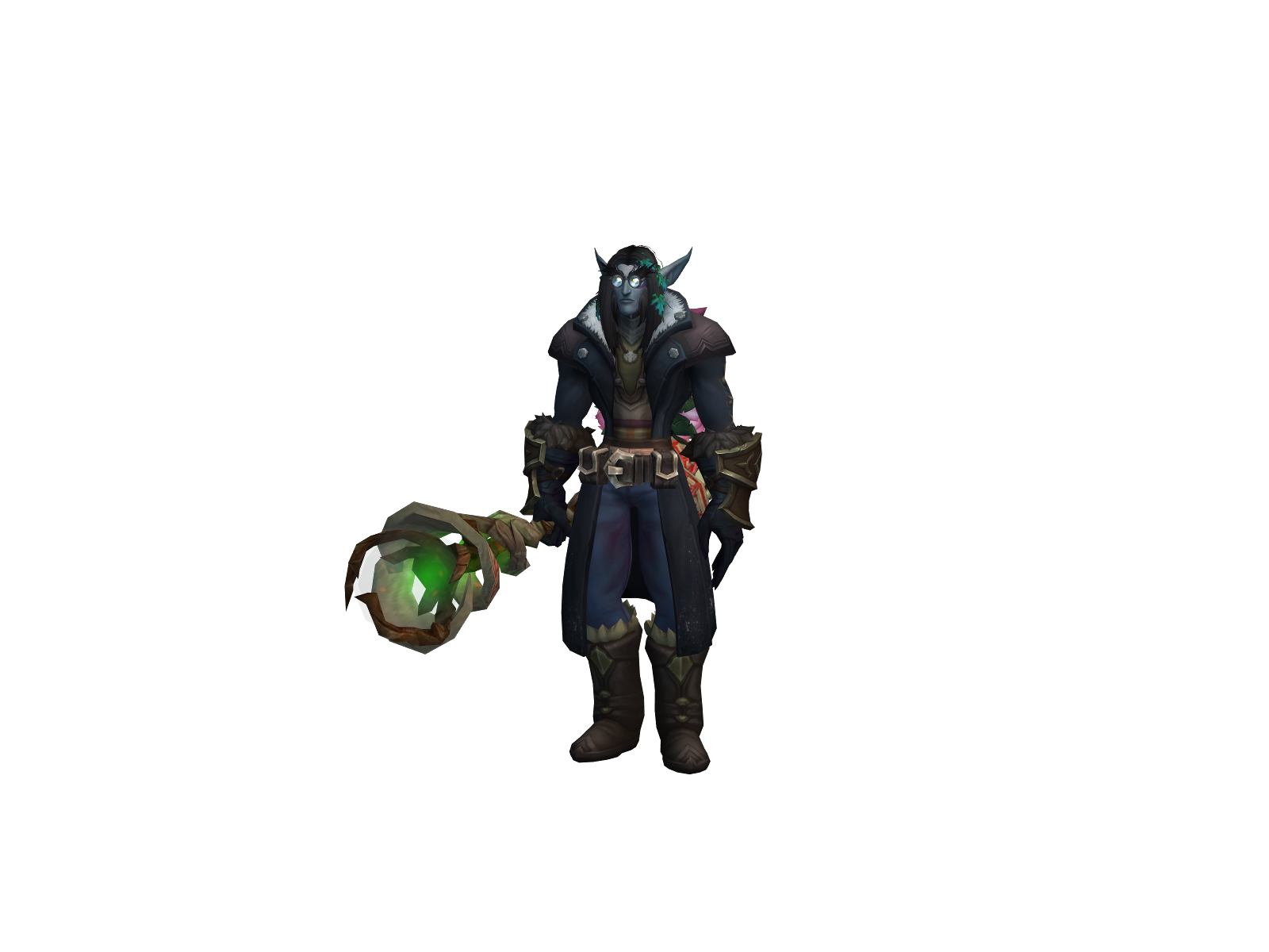 Gloomish 3D character render