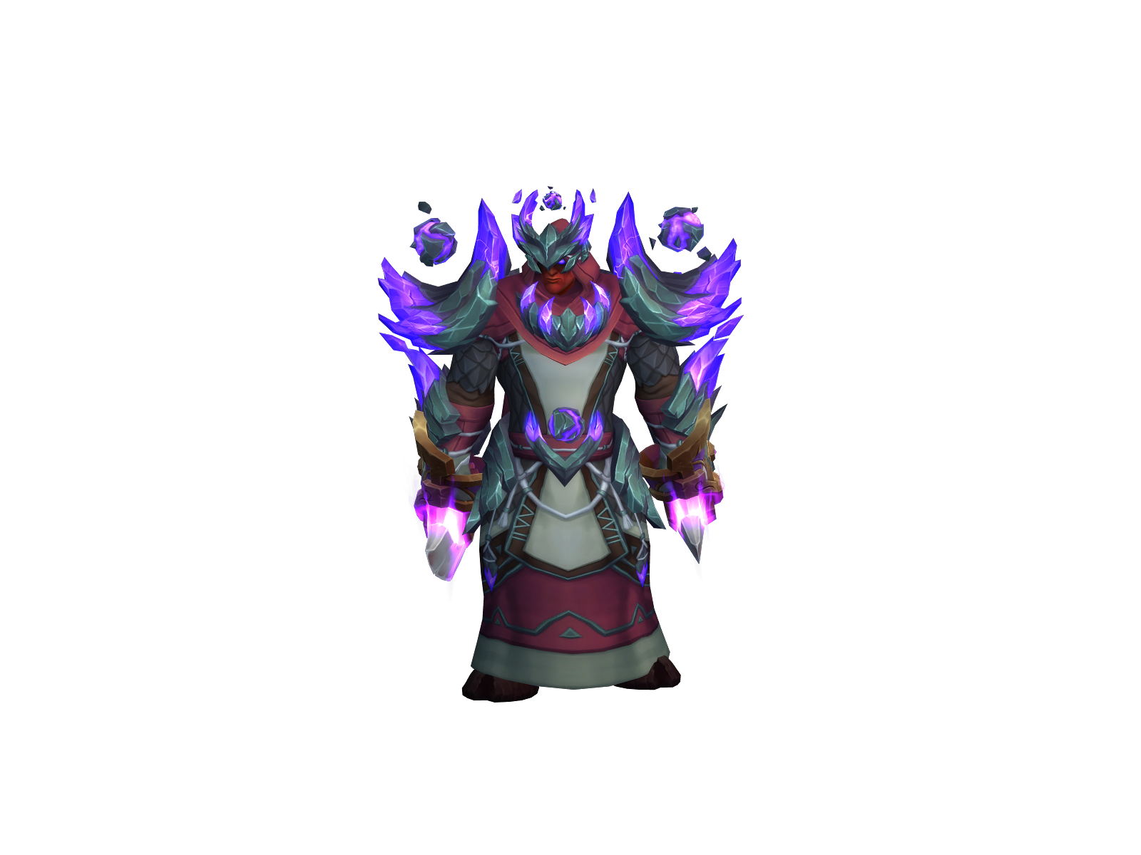 Shamanbloo 3D character render