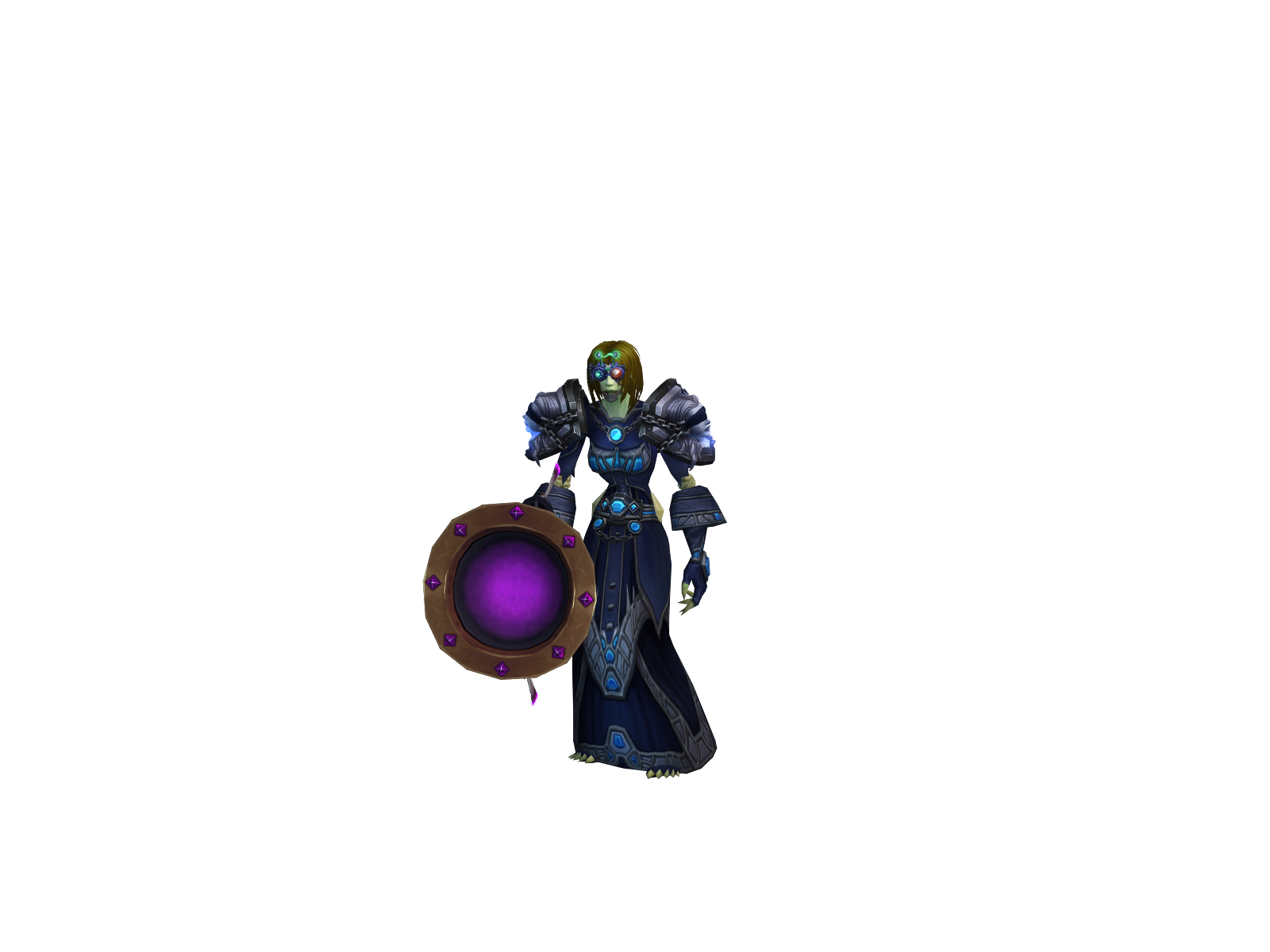 Buffshadow 3D character render