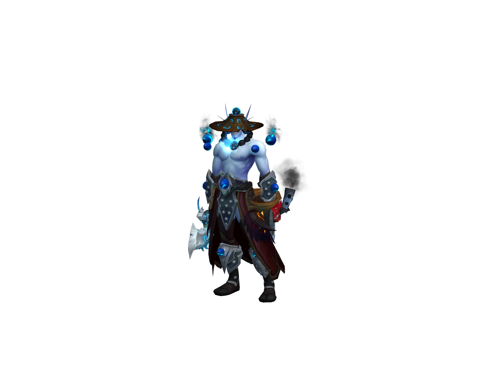 Shinobue 3D character render