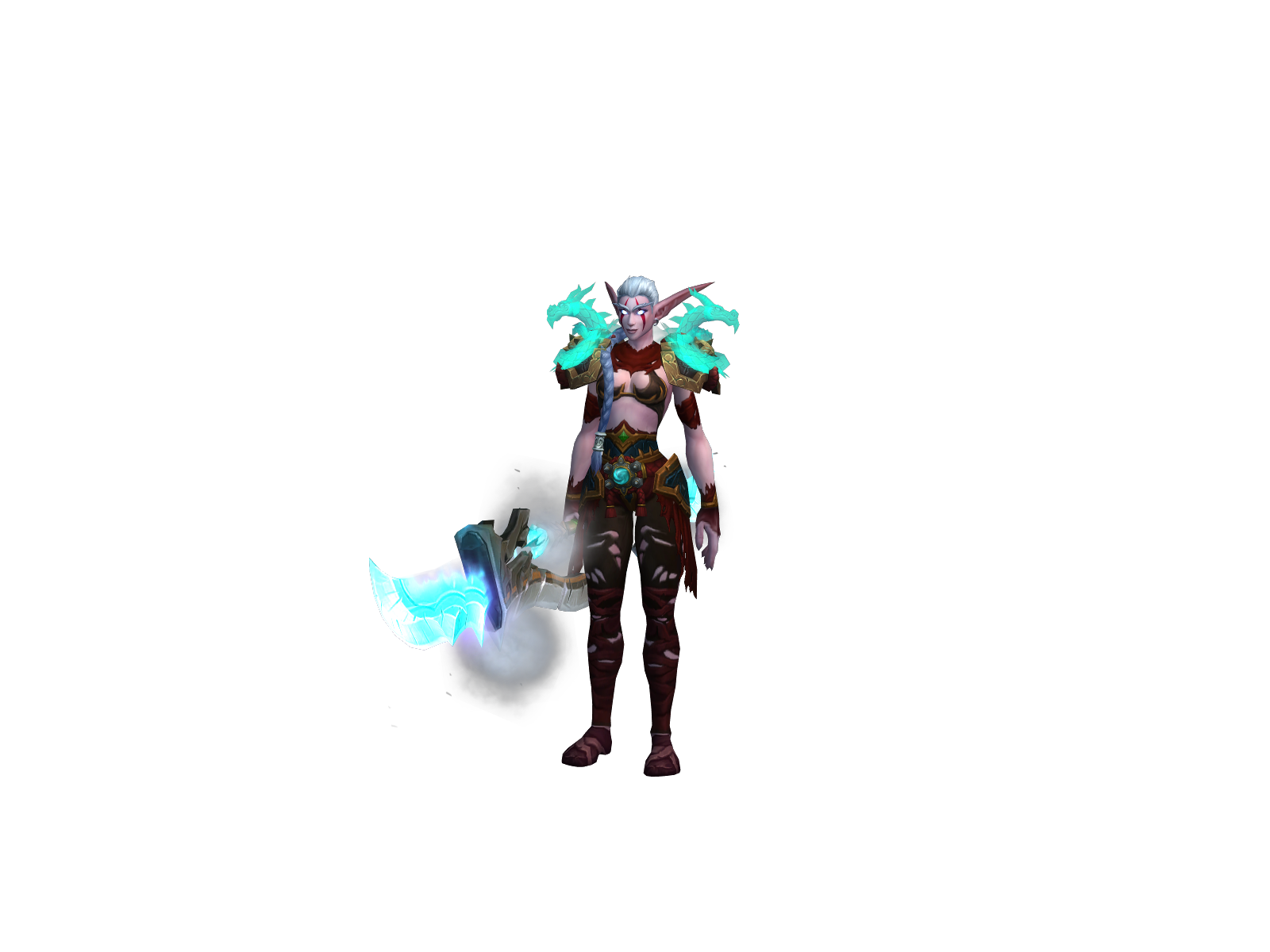 Mistyqt 3D character render