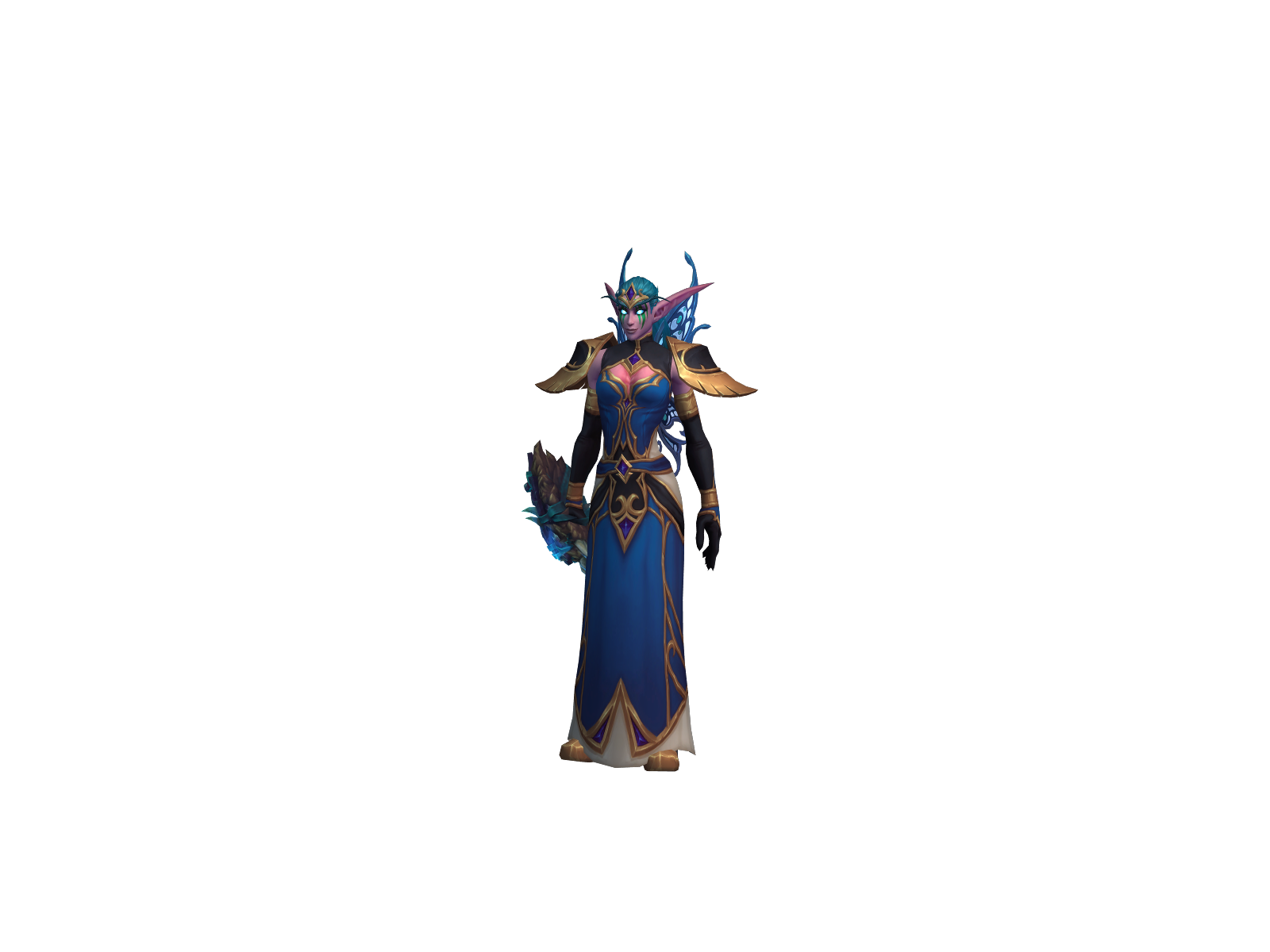 Sàphirà 3D character render