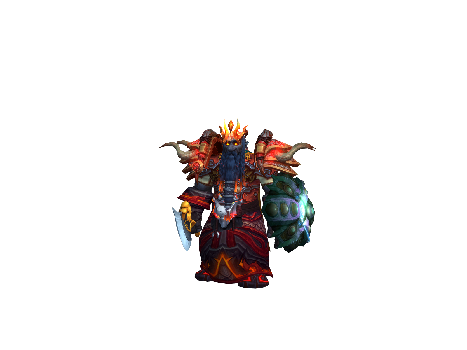 Shamalamaman 3D character render