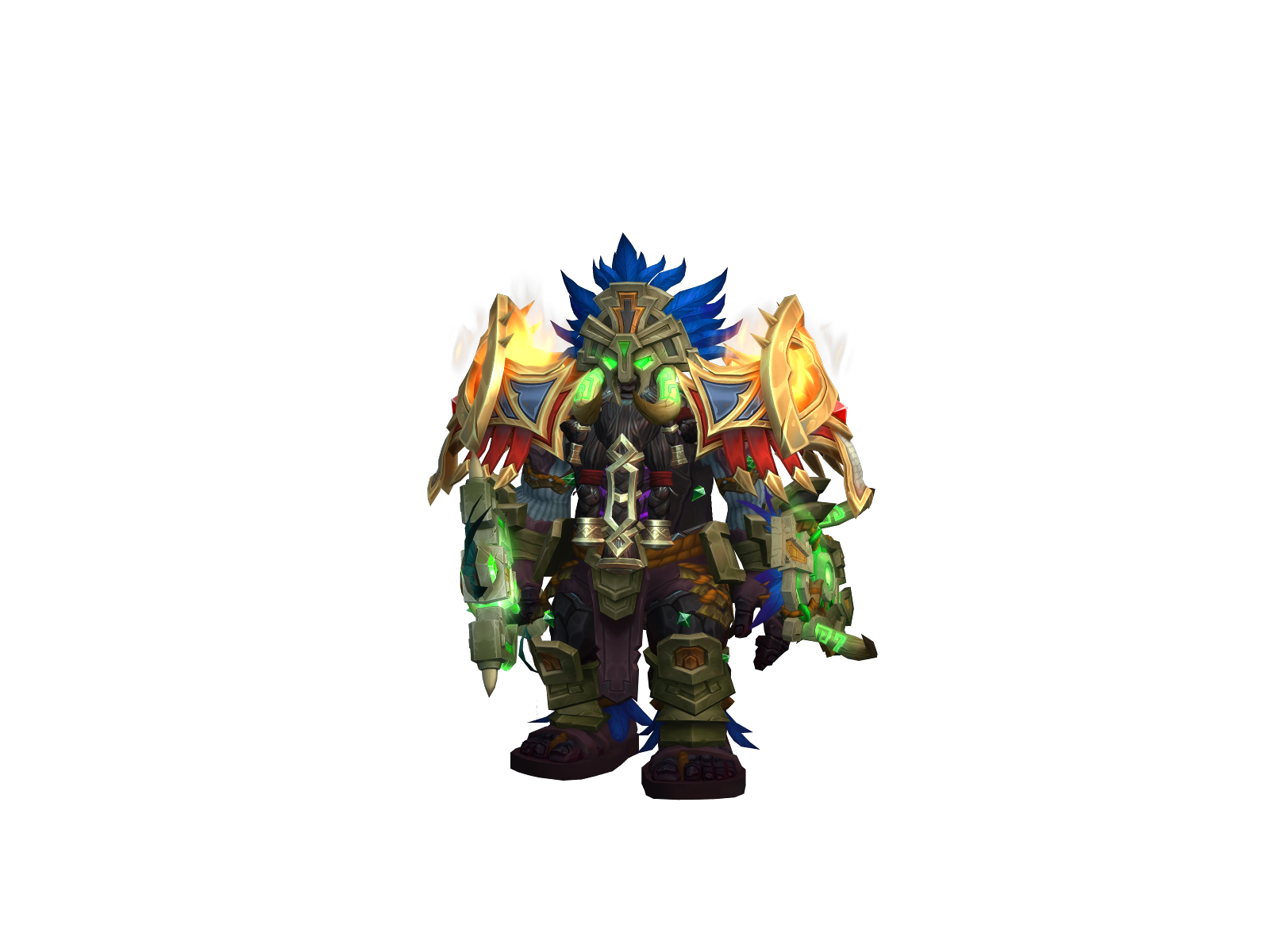 Krackanut 3D character render