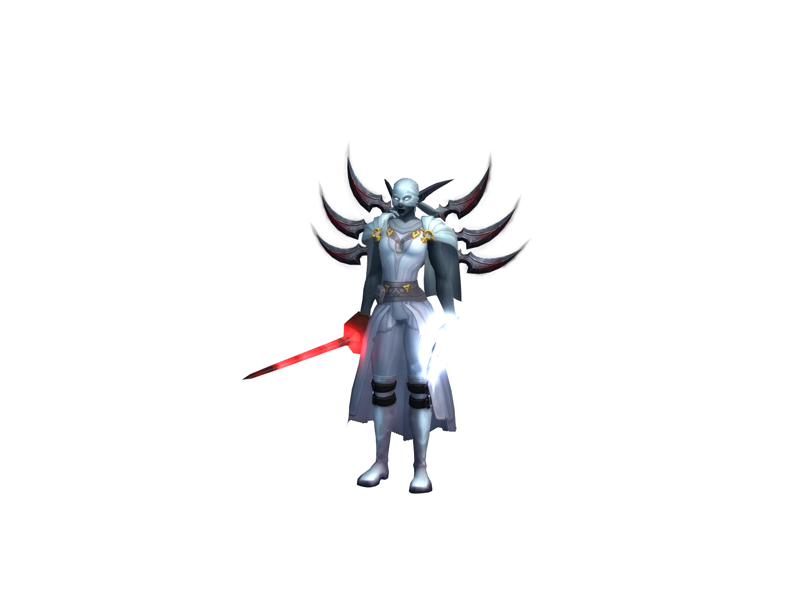 Shaðøw 3D character render
