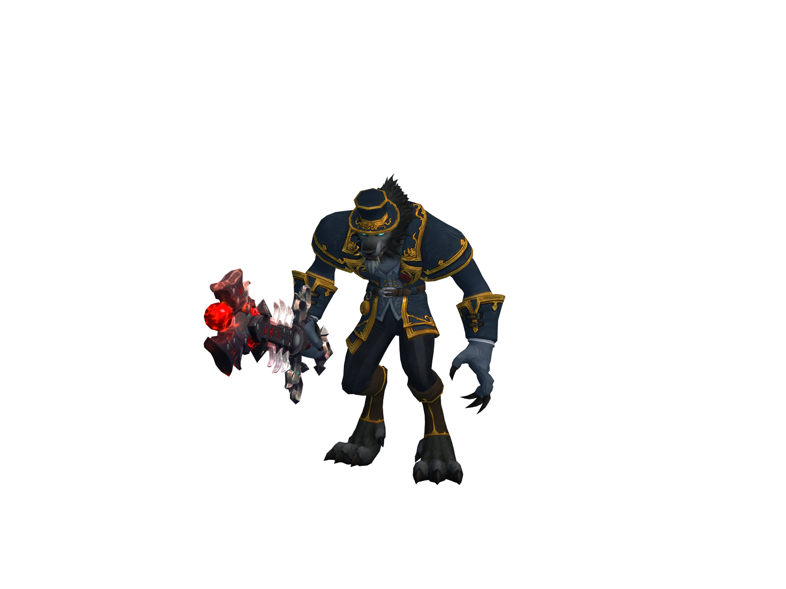 Rìgormortis 3D character render