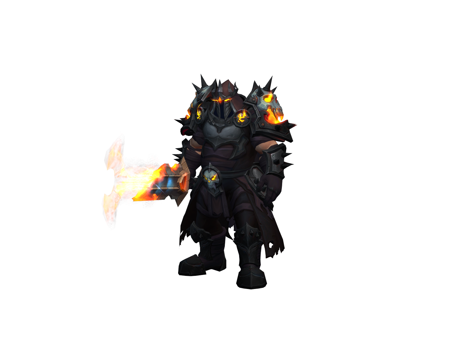 Fockerr 3D character render