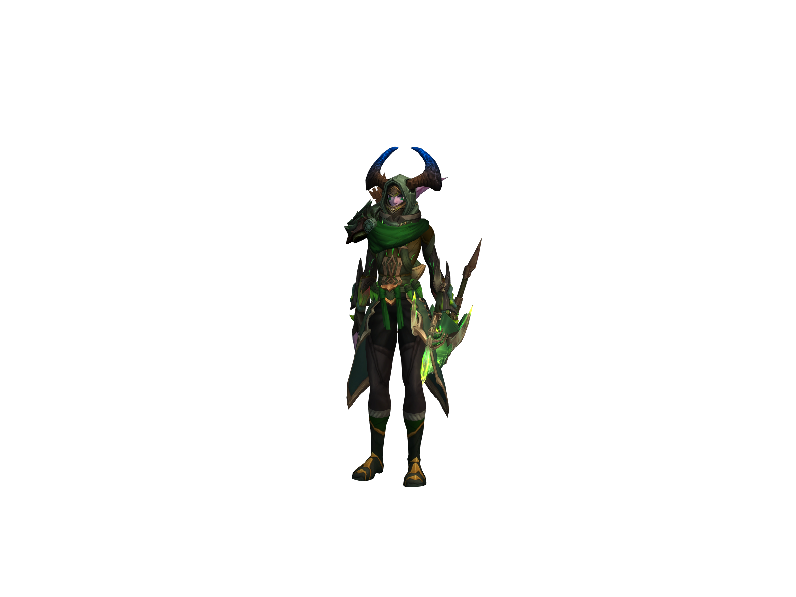 Leaha 3D character render