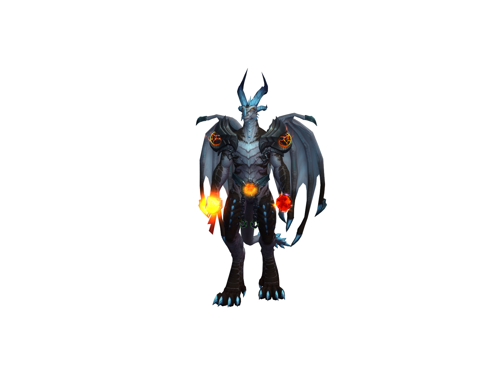 Nêltharion 3D character render